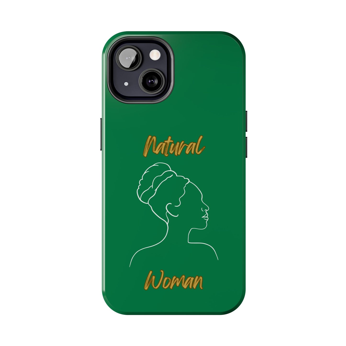 Natural Woman Mixed (WL)Tough Phone Cases DARK GREEN