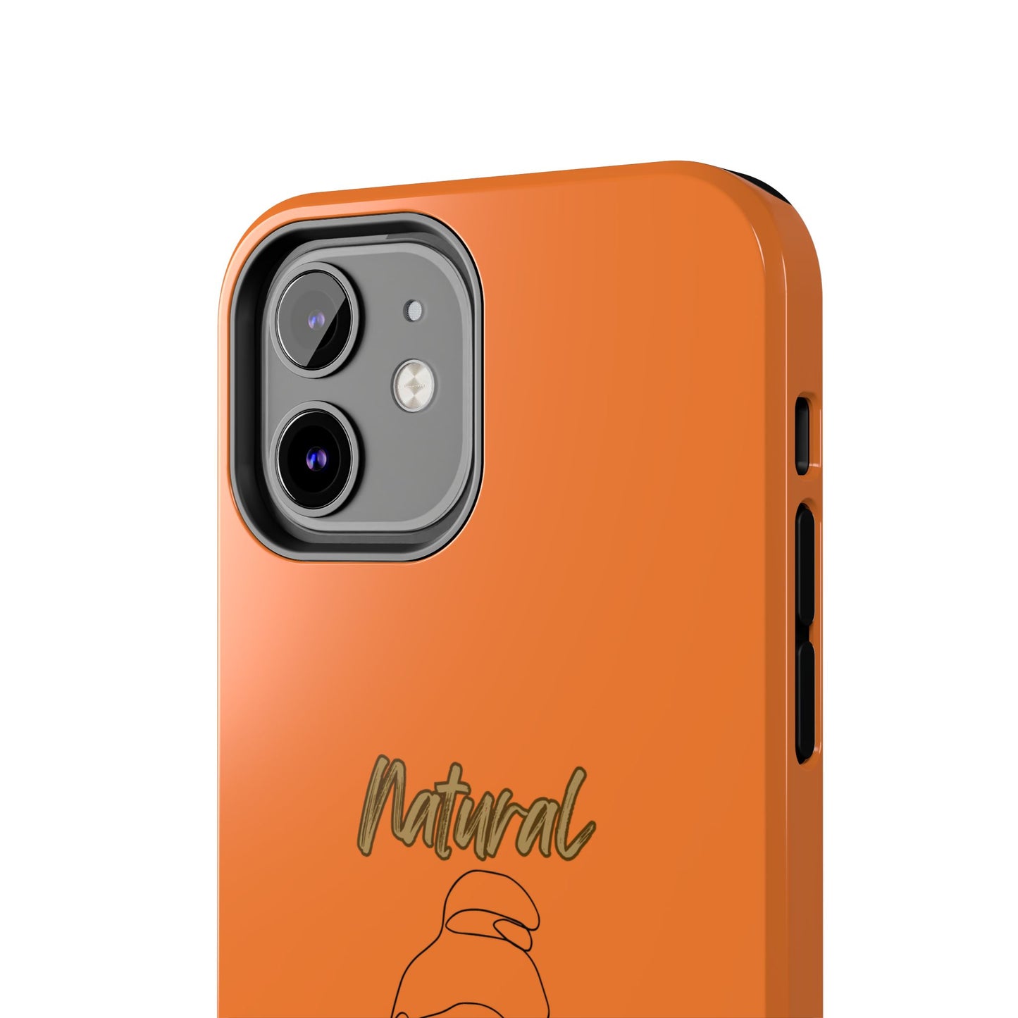Natural Woman Sassy Bun (BL) Tough Phone Cases CRUSTA