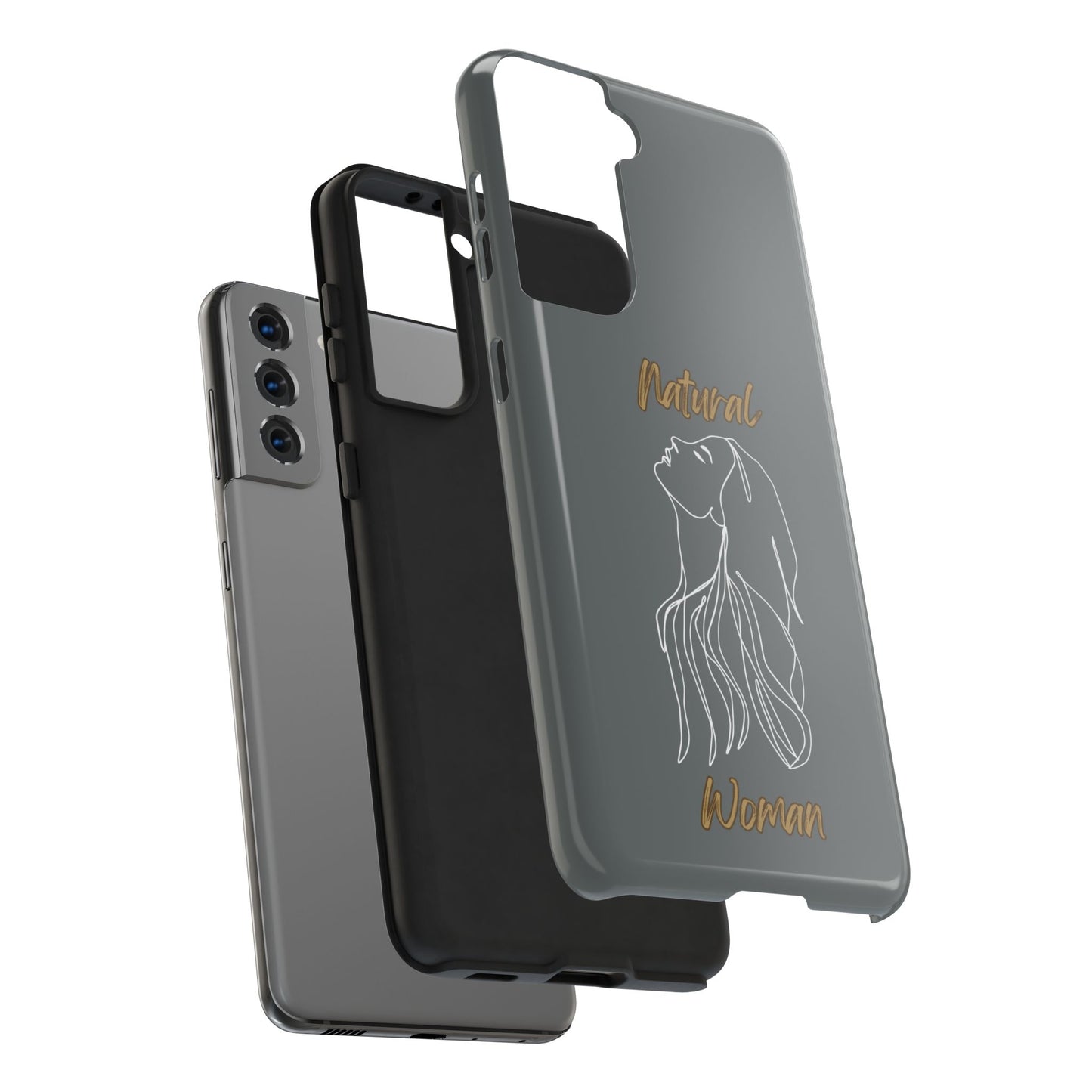 Natural Woman Appreciation (WL)Tough Phone Cases DARK GREY