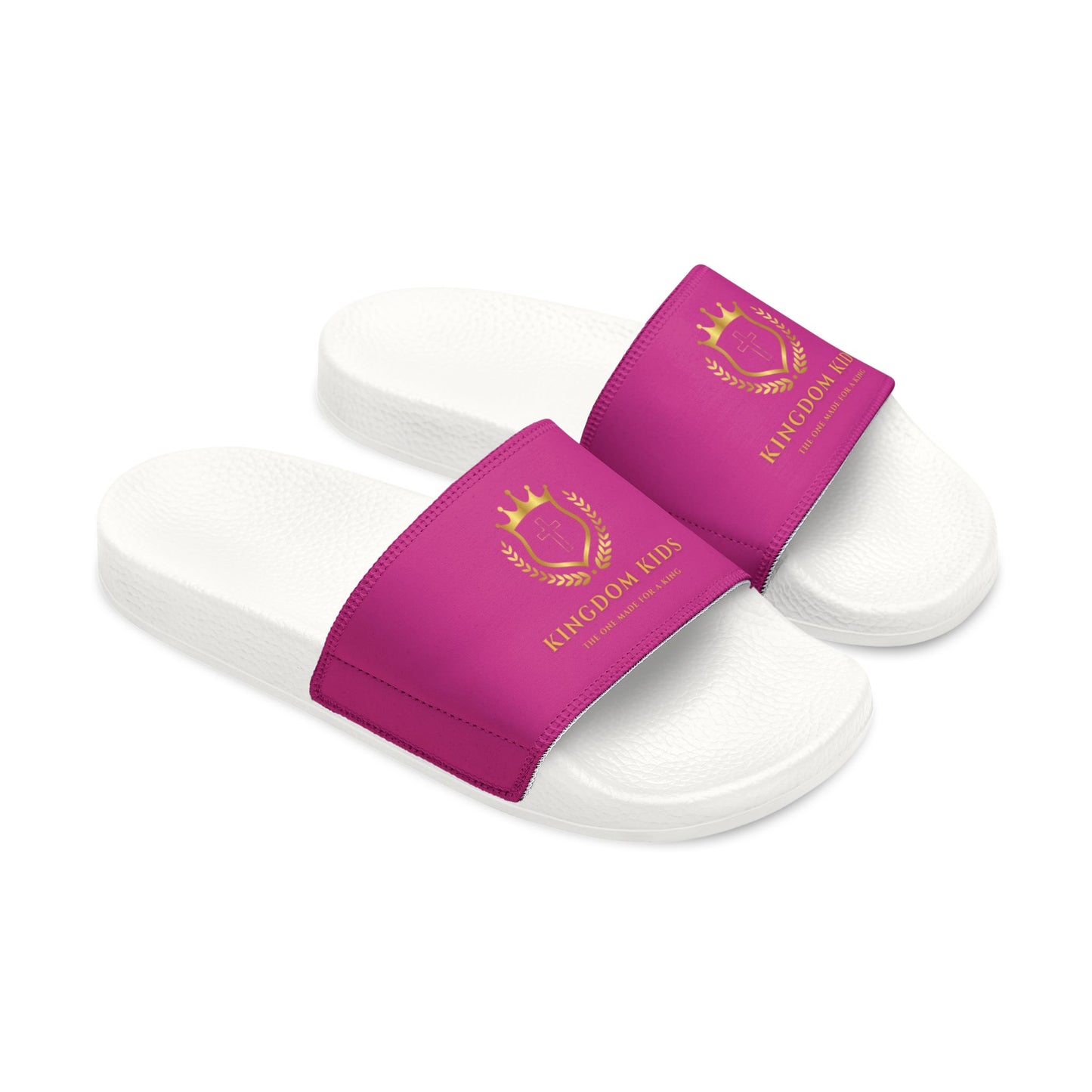 Kingdom Kids Youth Removable-Strap Sandals (Pink)