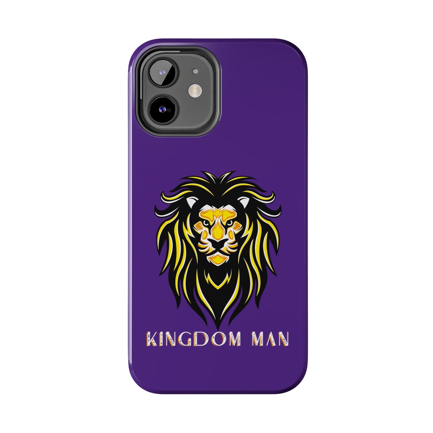 Kingdom Man (White-Gold Label) Tough Phone Case PURPLE