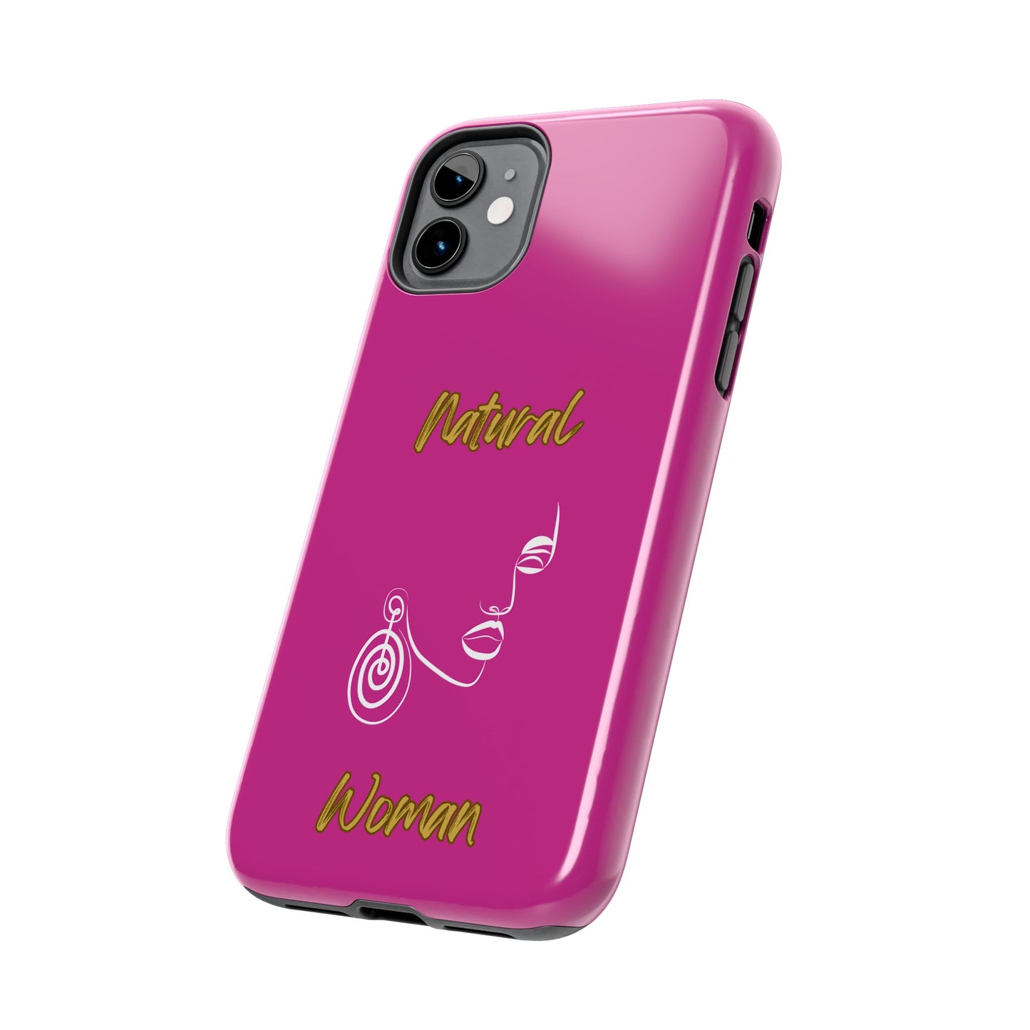 Natural Woman Music In My Soul (WL)Tough Phone Cases PINK