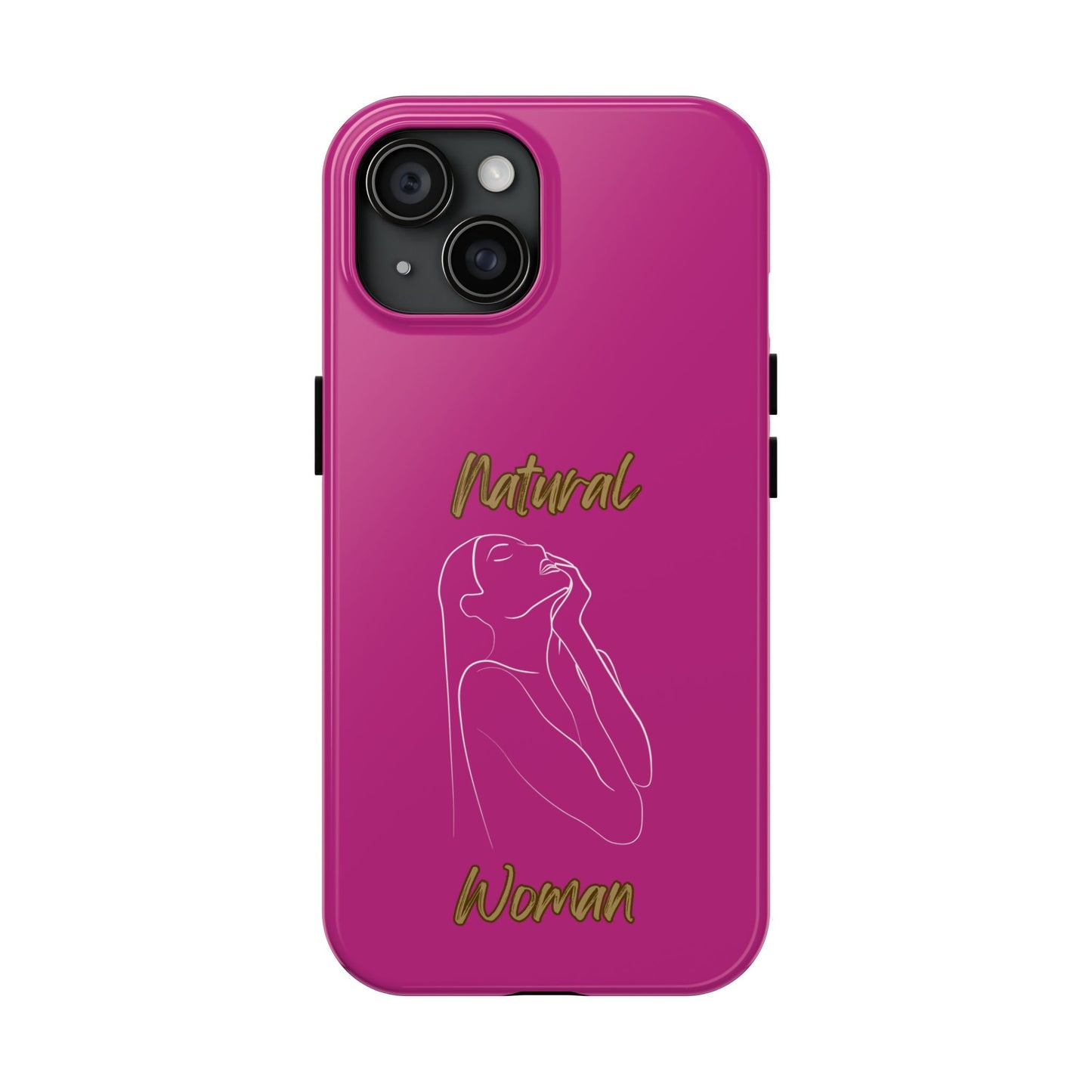 Natural Woman Thank You (WL) Tough Phone Cases PINK