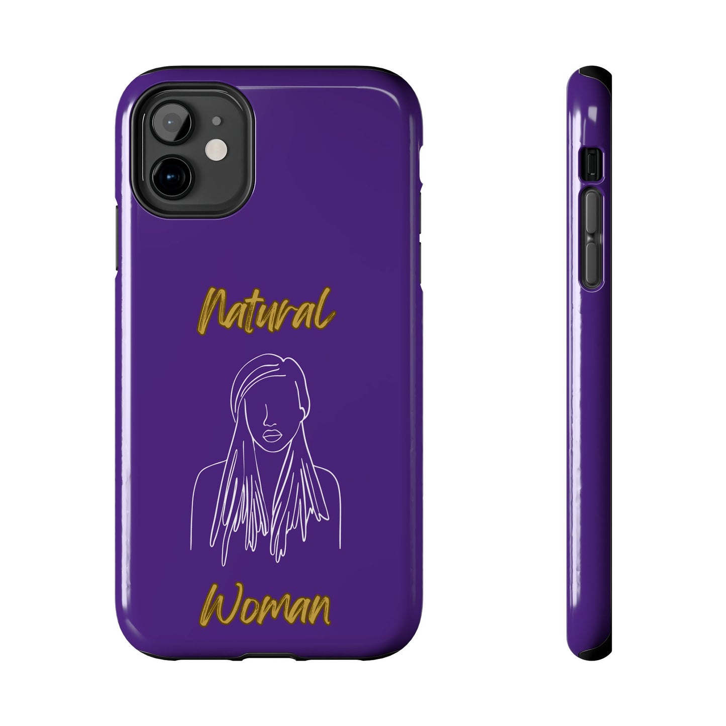 Natural Woman Content (WL)Tough Phone Cases PURPLE