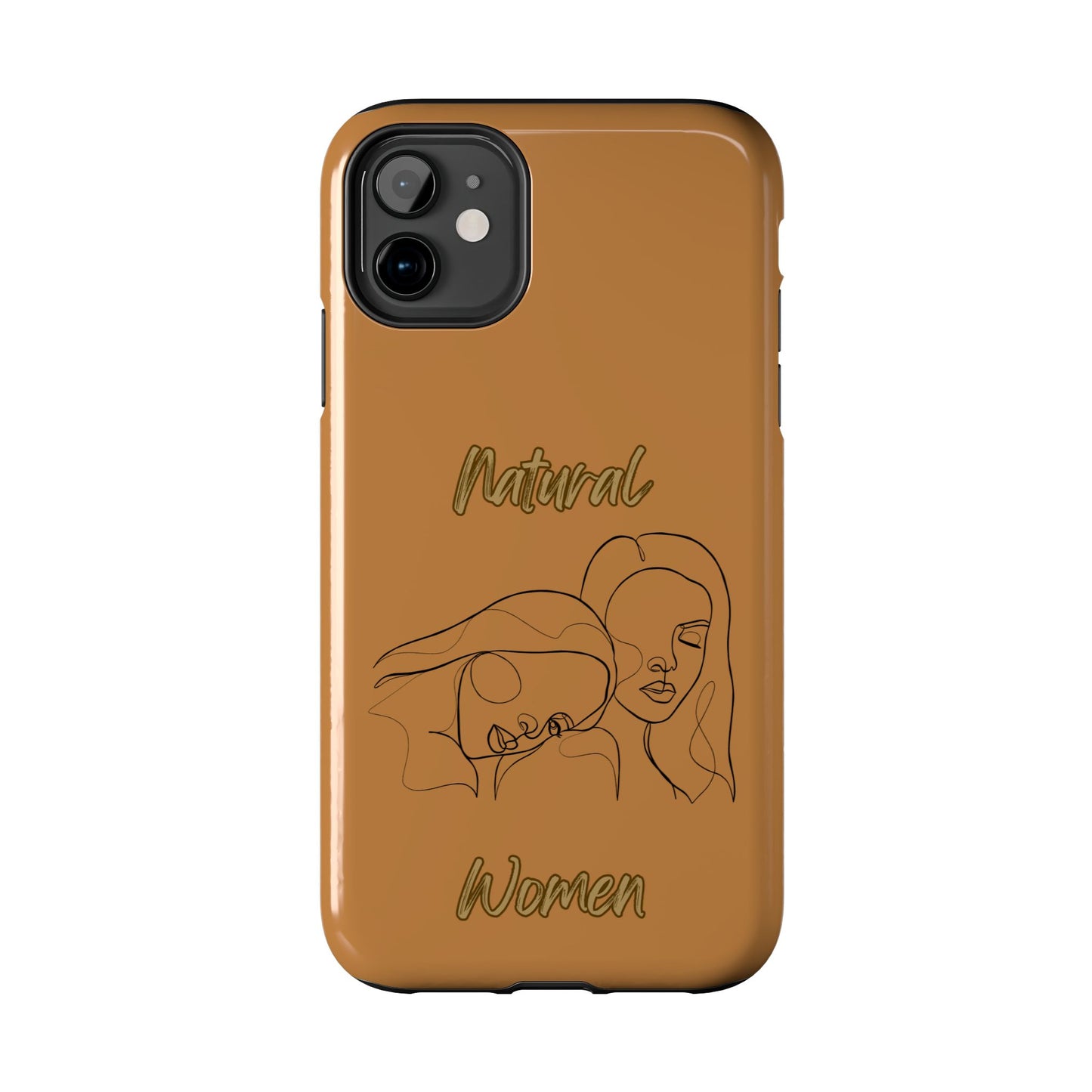 Natural Woman Sisters (BL)Tough Phone Cases LIGHT BROWN