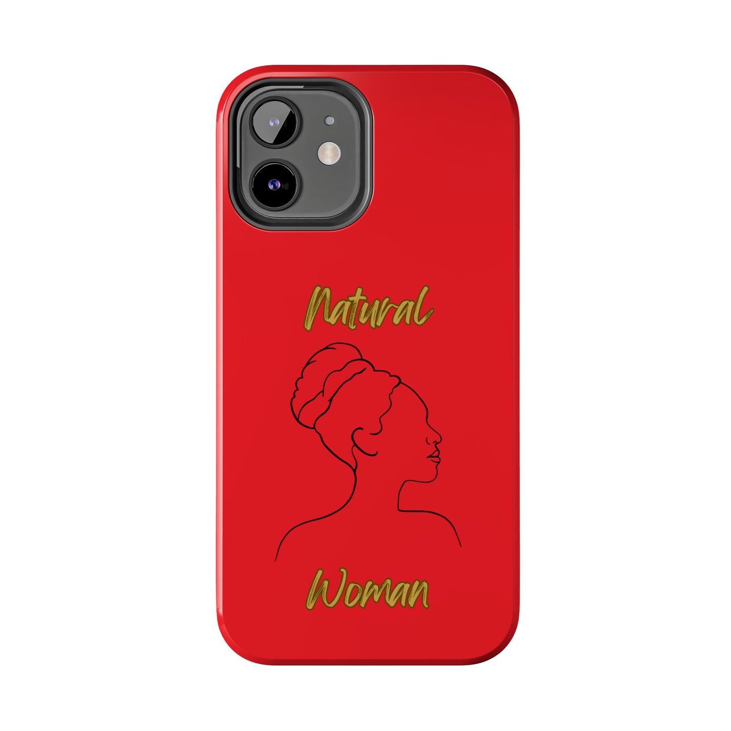 Natural Woman Mixed (BL)Tough Phone Cases RED