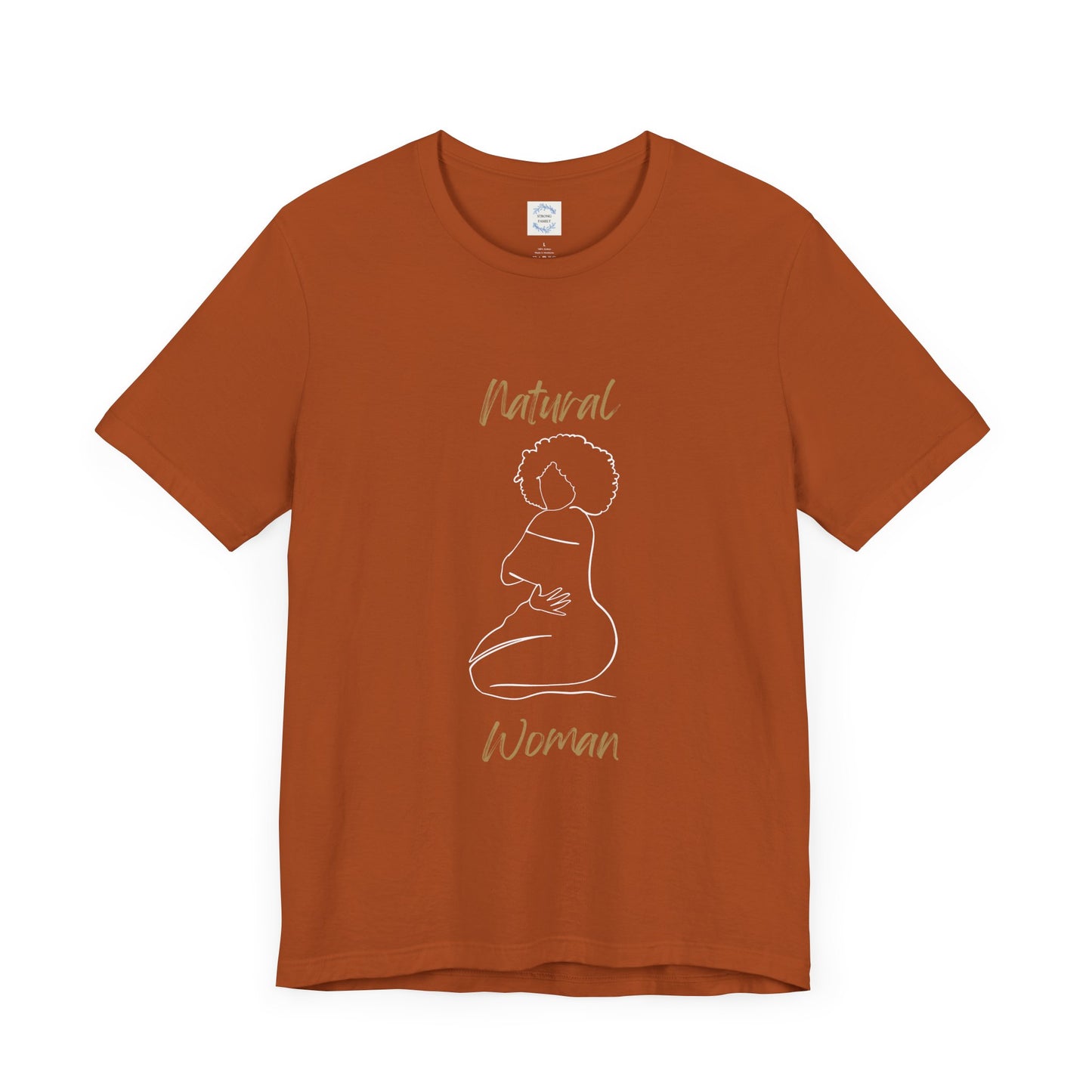 Natural Woman Hug (WL) Short Sleeve T-Shirt
