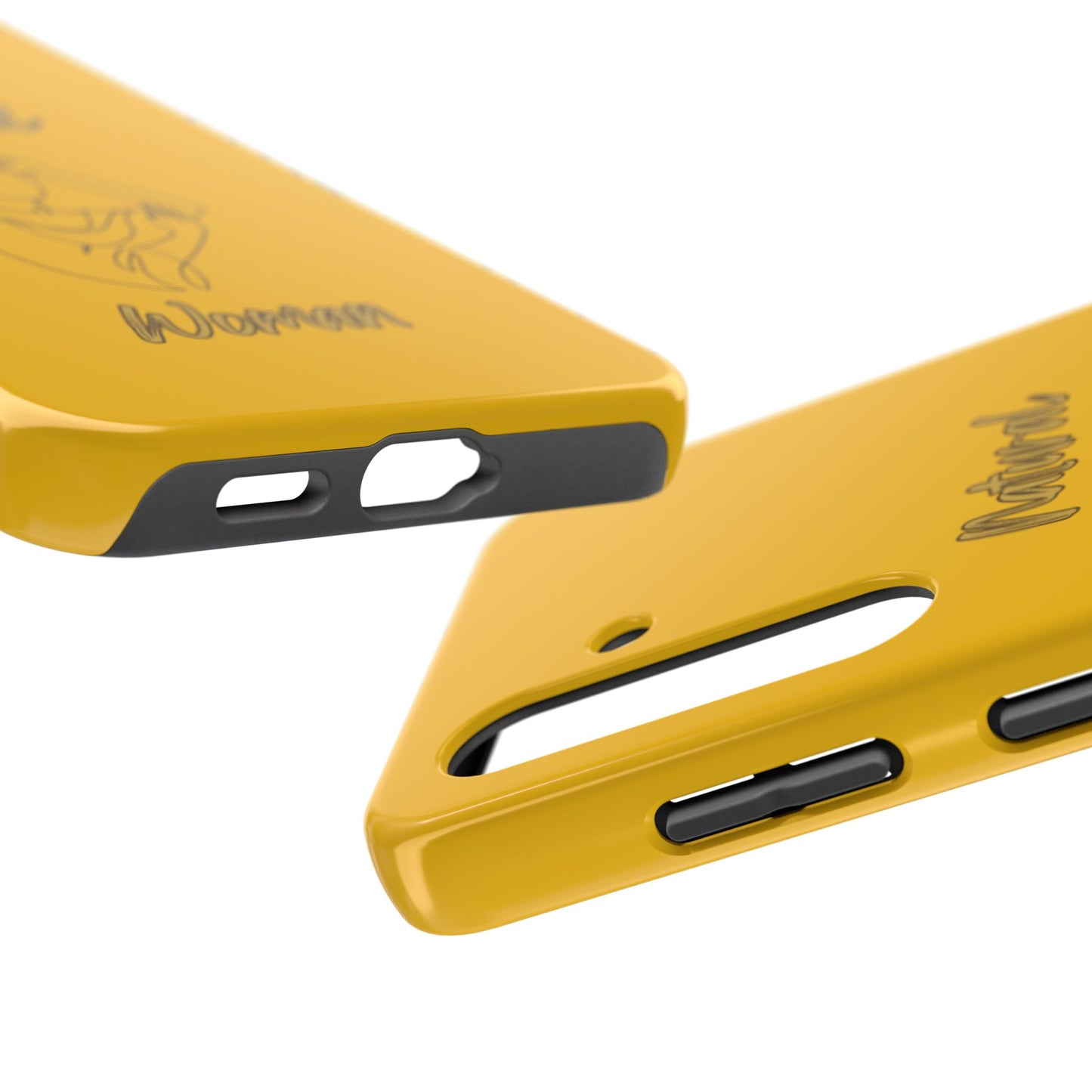 Natural Woman Style (BL)Tough Phone Cases YELLOW