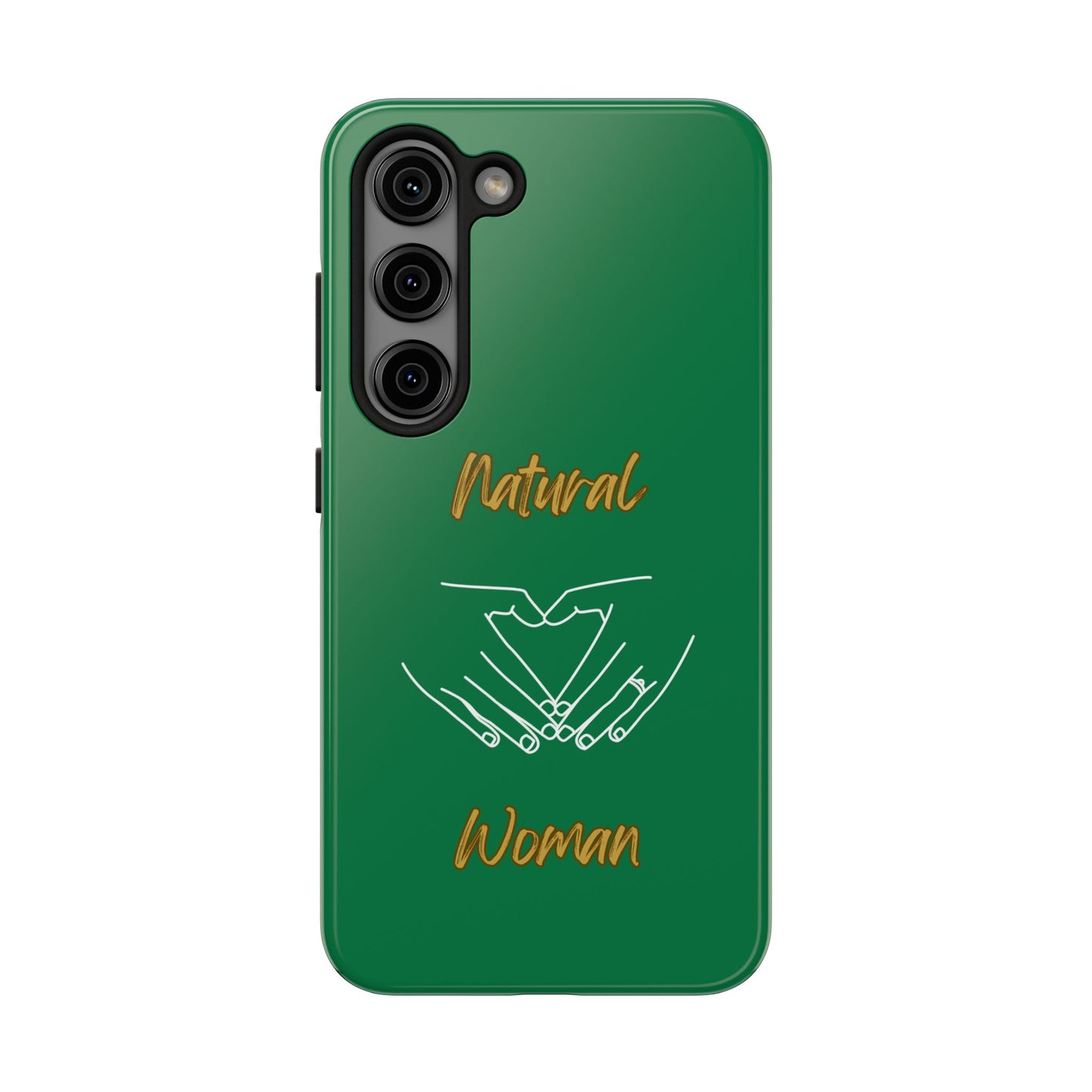 Natural Woman I Love You (WL)Tough Phone Cases DARK GREEN