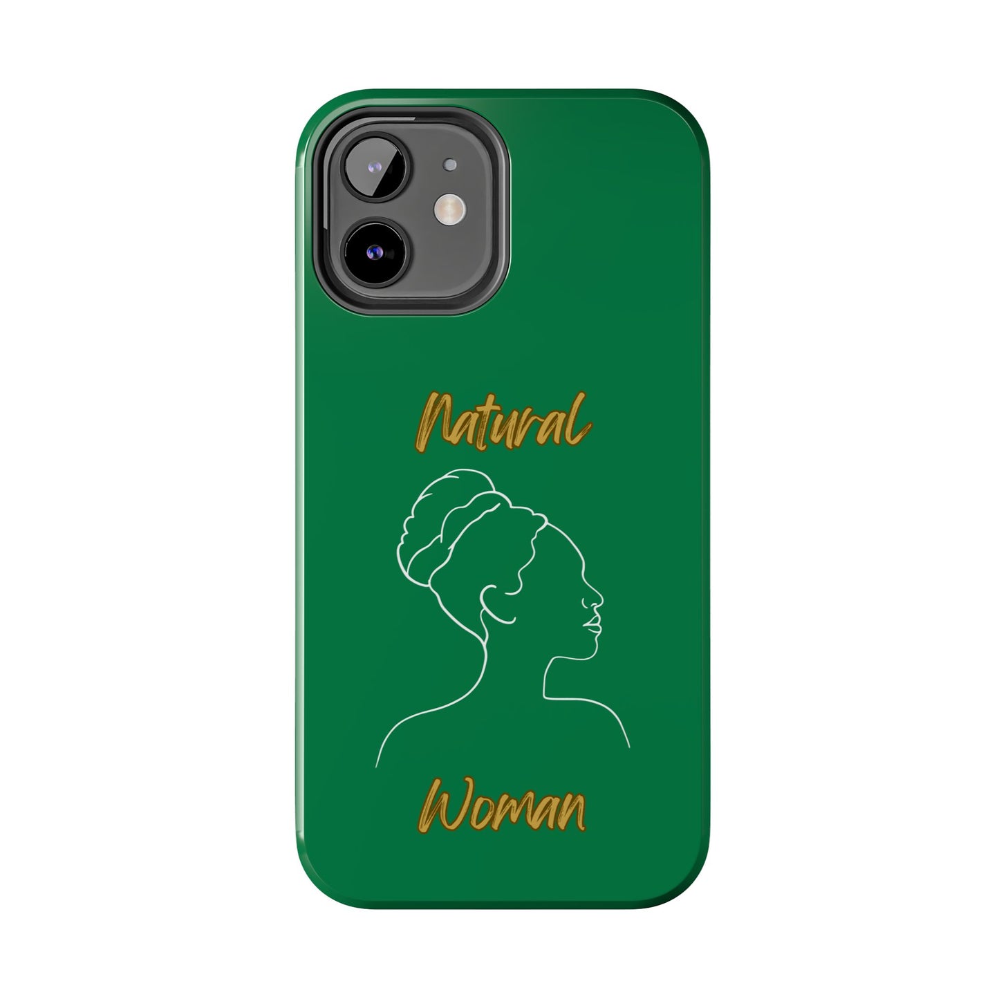 Natural Woman Mixed (WL)Tough Phone Cases DARK GREEN