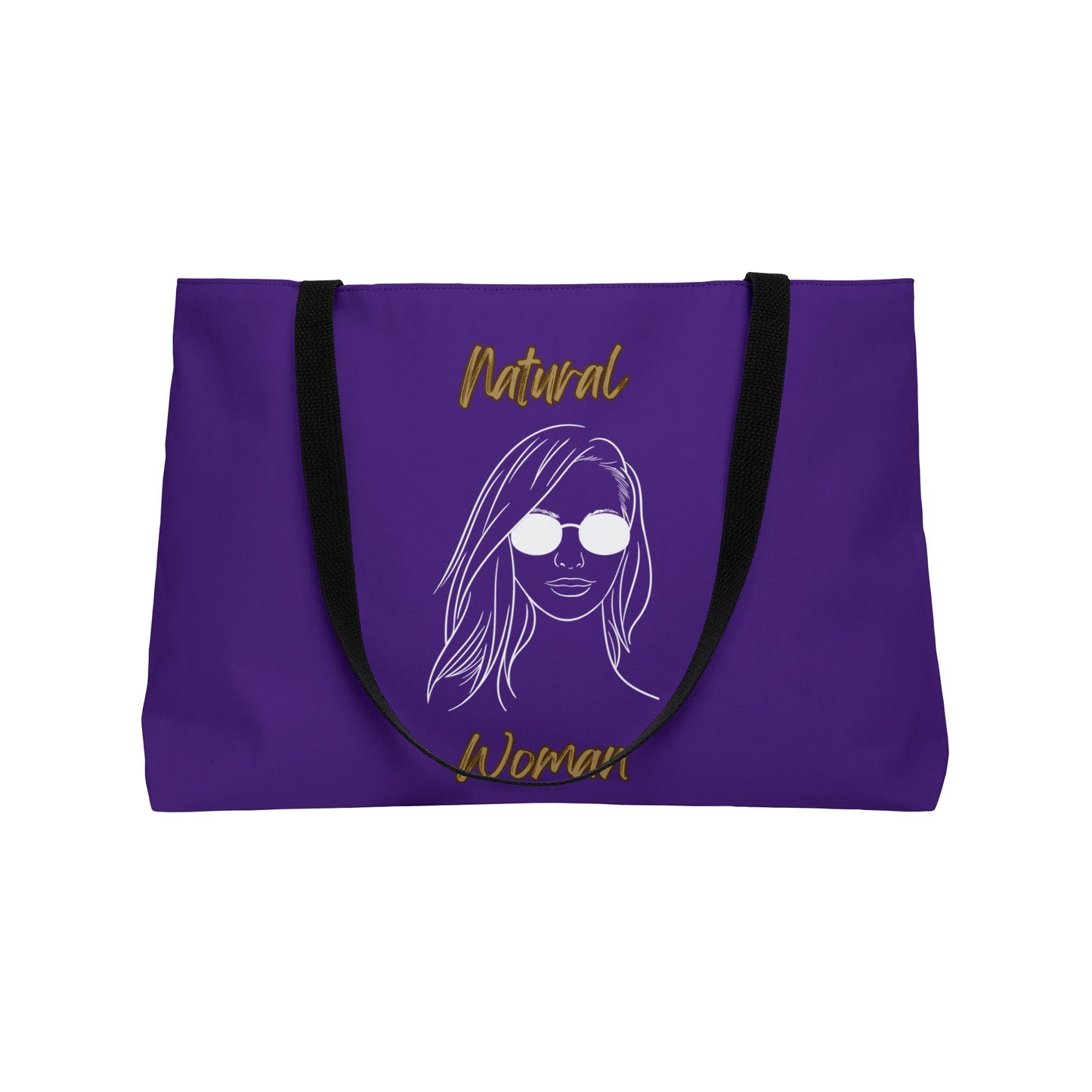 Natural Woman Shades (WL) Weekender Tote Bag PURPLE