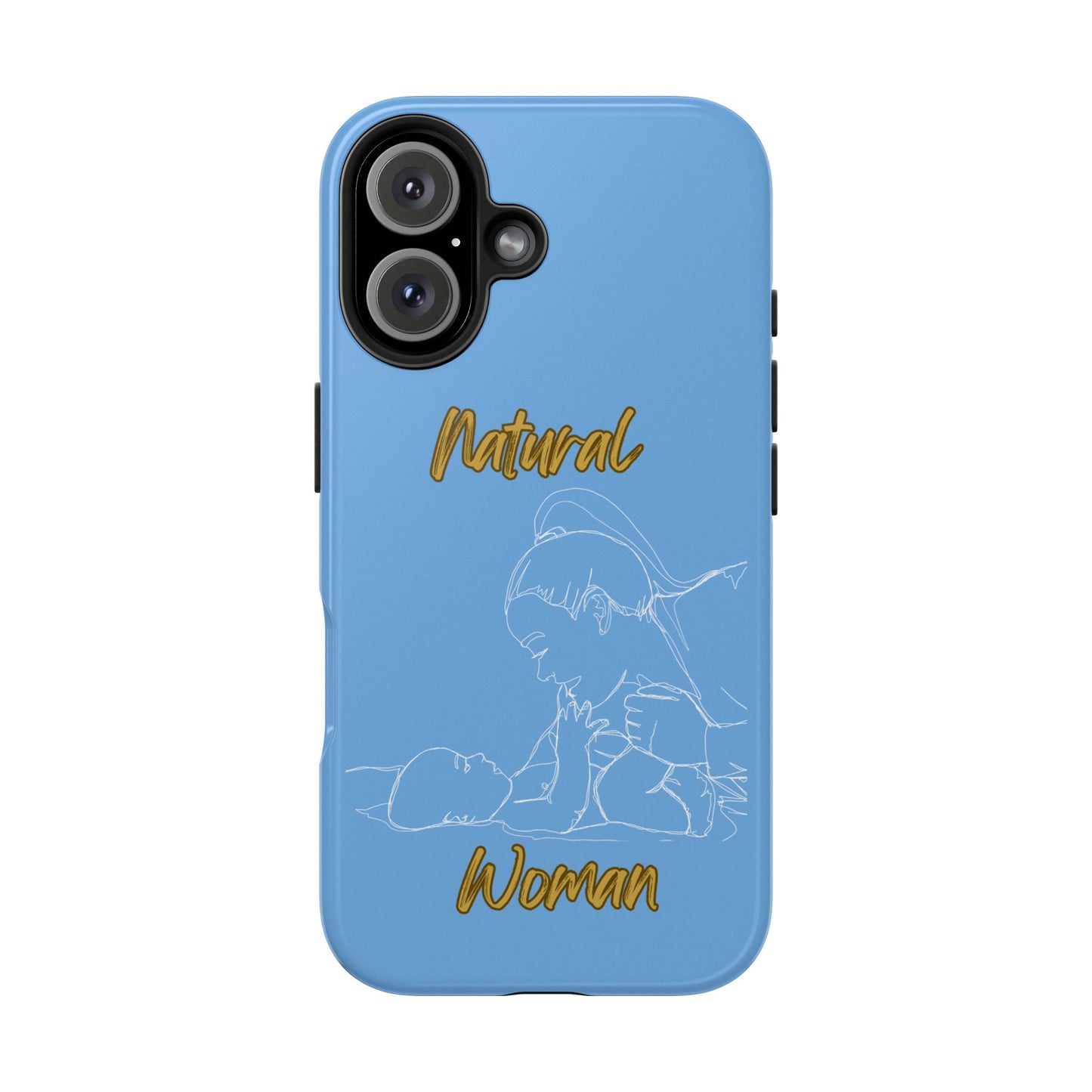 Natural Woman New Life (WL)Tough Phone Cases LIGHT BLUE