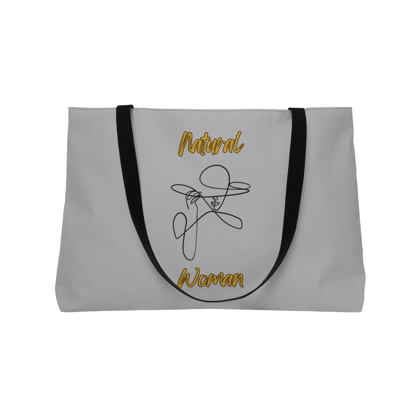 Natural Woman An Original (BL) Weekender Tote Bag LIGHT GREY