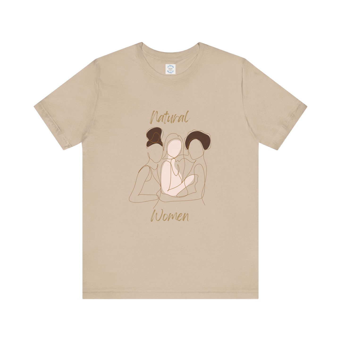 Natural Woman Friends Short Sleeve T-Shirt