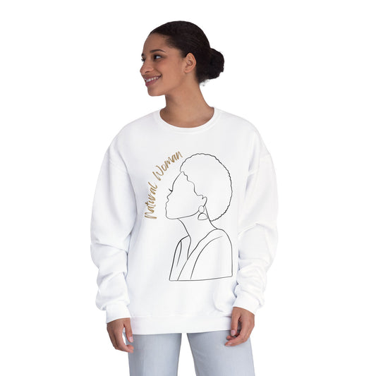 Natural Woman Sm Fro (BL) Crewneck Sweatshirt