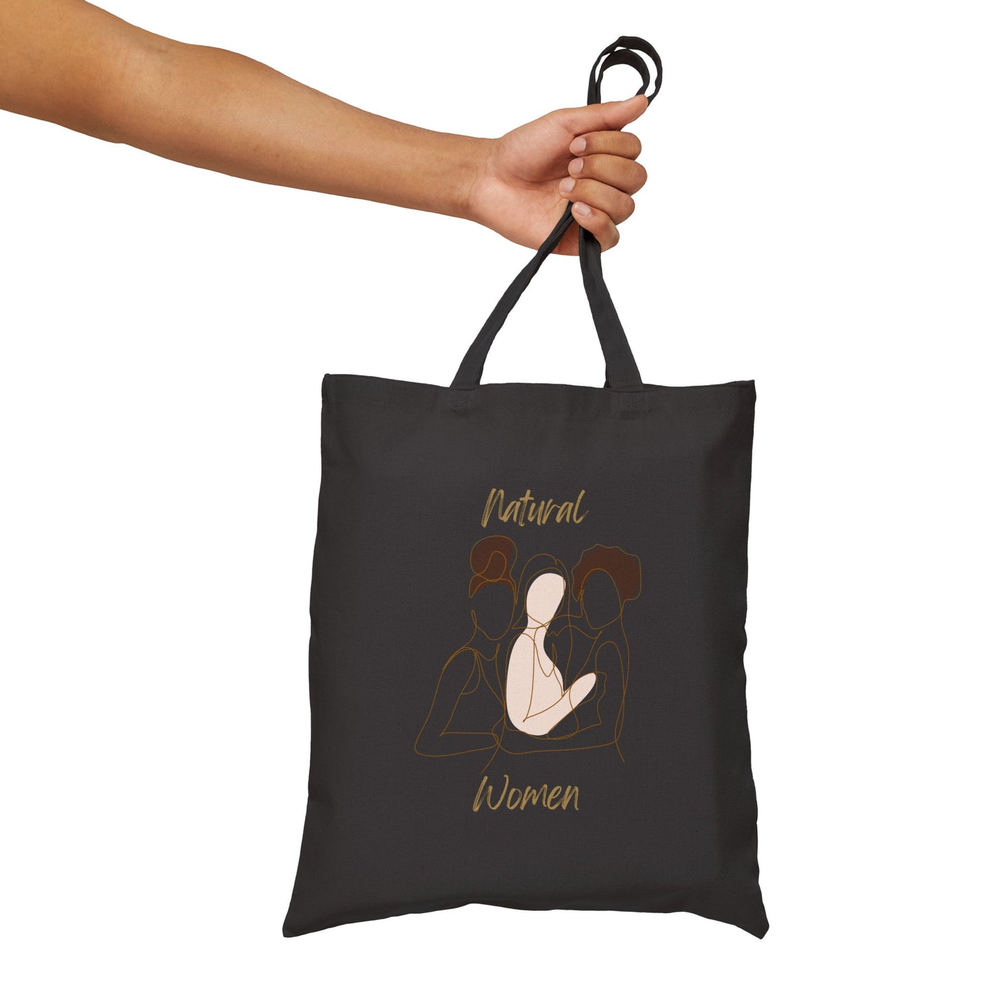 Natural Women Friends (WL) Canvas Tote Bag