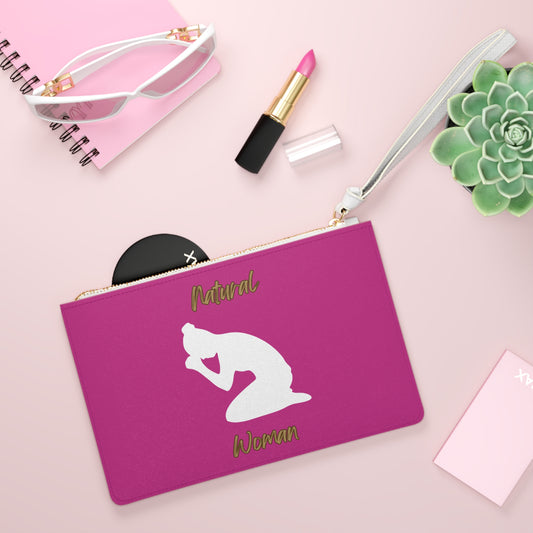 Natural Woman Pray (WL) Clutch Bag PINK