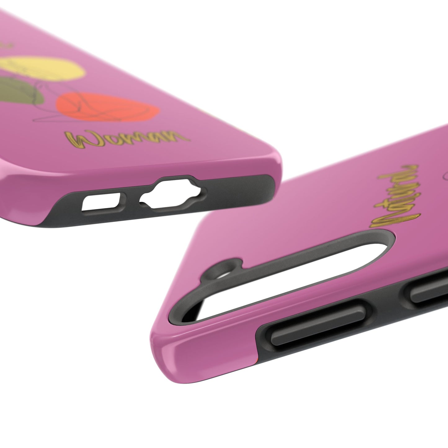Natural Woman Colorful Pose (BL)Tough Phone Cases LIGHT PINK