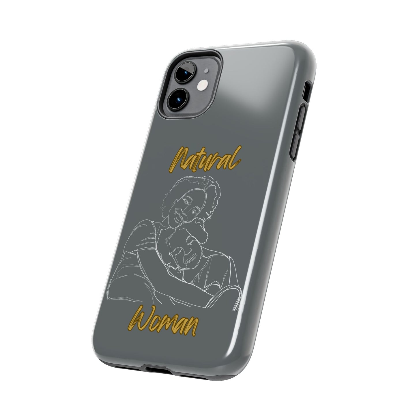 Natural Woman Loving Embrace (WL)Tough Phone Cases DARK GREY
