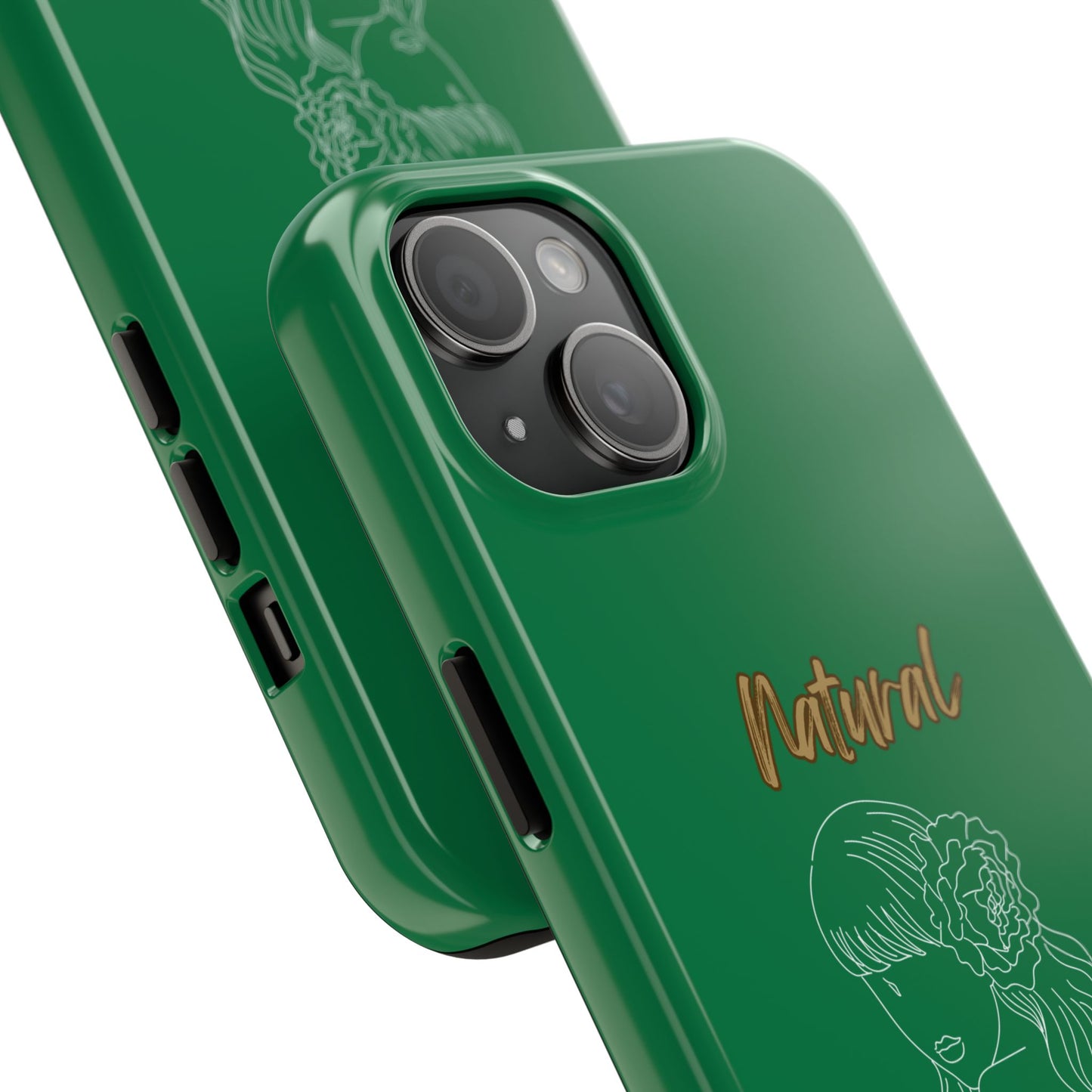 Natural Woman Newness (WL)Tough Phone Cases DARK GREEN