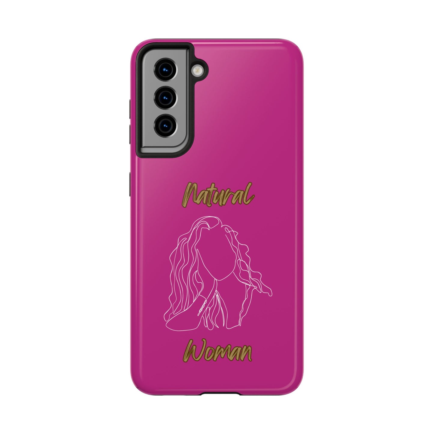 Natural Woman Relaxed (WL) Tough Phone Cases PINK