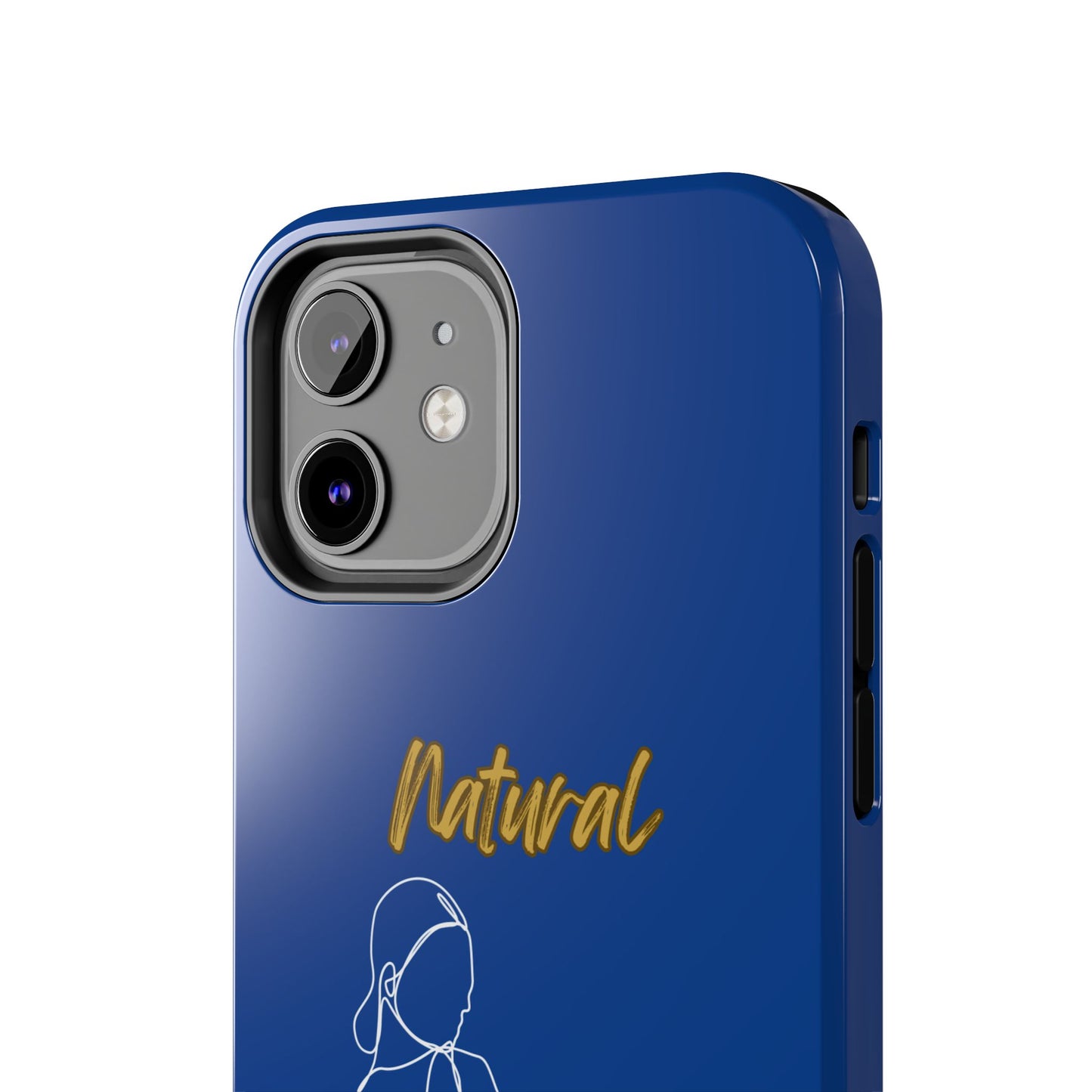 Natural Woman Hands Free (WL)Tough Phone Cases DARK BLUE