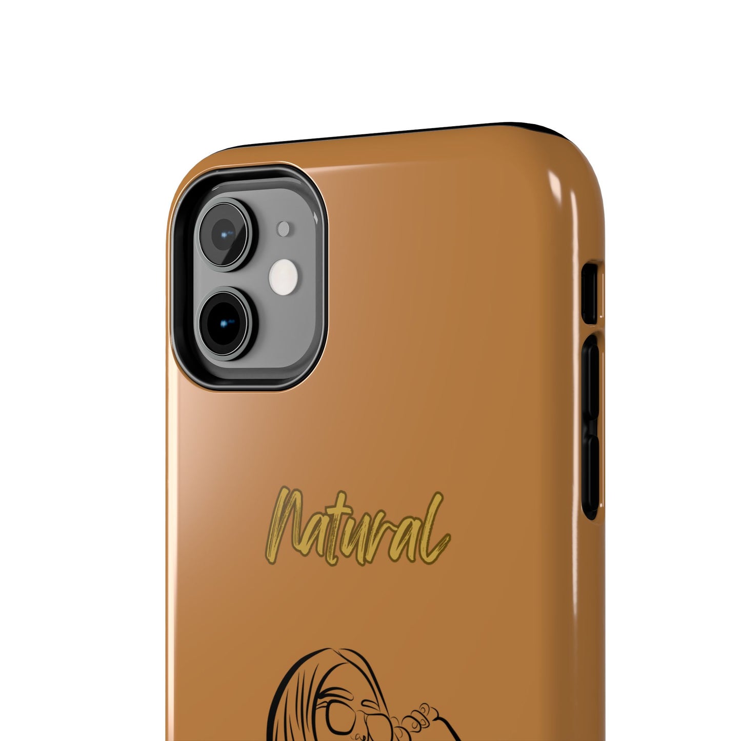 Natural Woman Bright Future (BL)Tough Phone Cases LIGHT BROWN