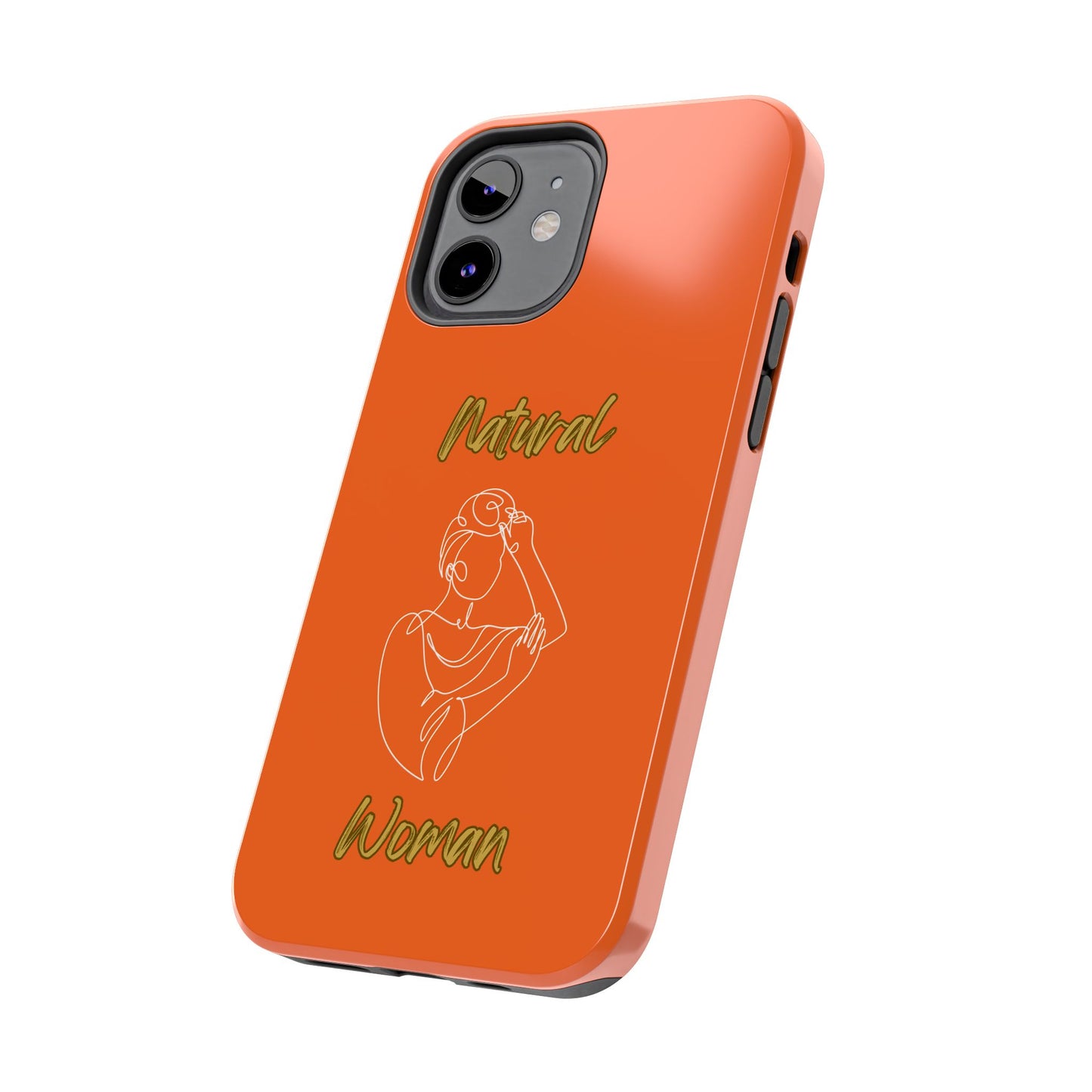 Natural Woman Style (WL)Tough Phone Cases ORANGE