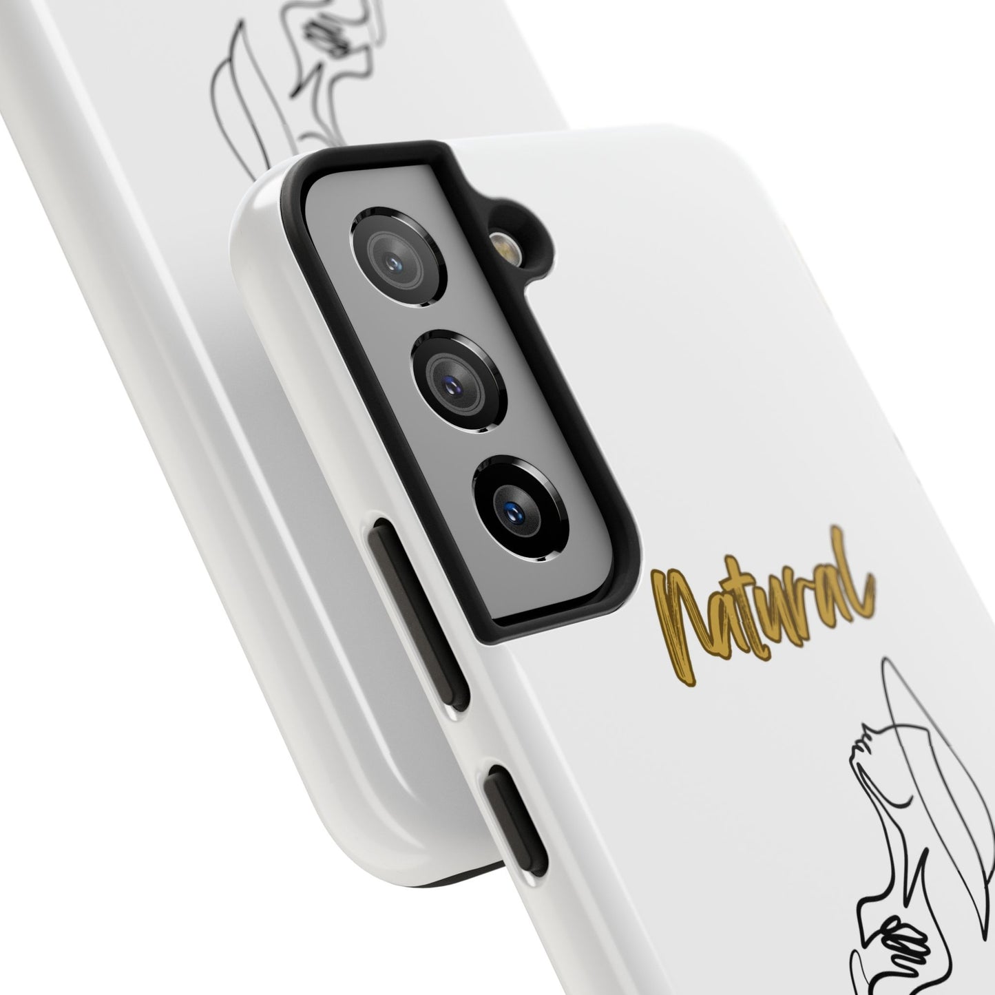 Natural Woman Free (BL)Tough Phone Cases WHITE