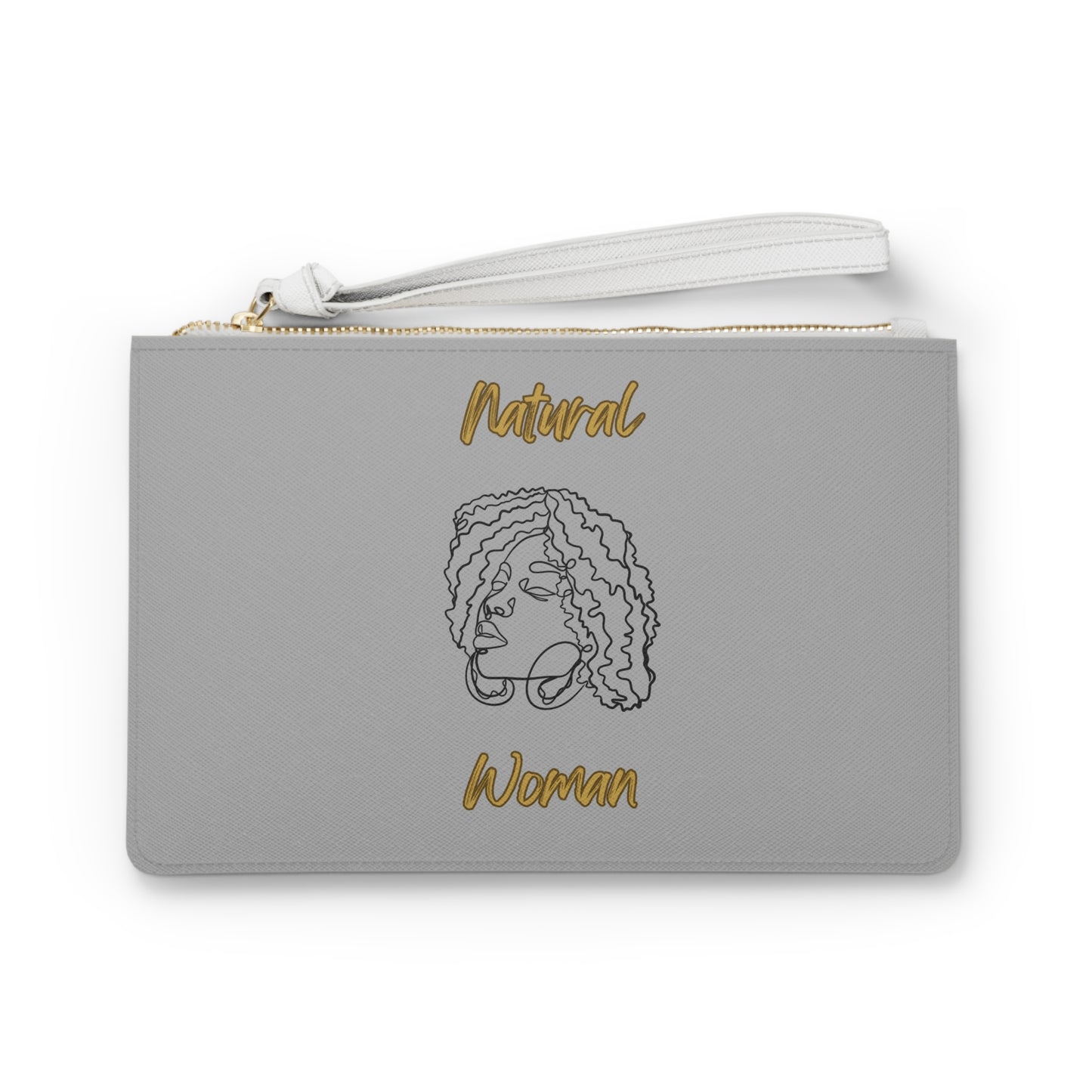 Natural Woman Naturally Me (BL) Clutch Bag LIGHT GREY