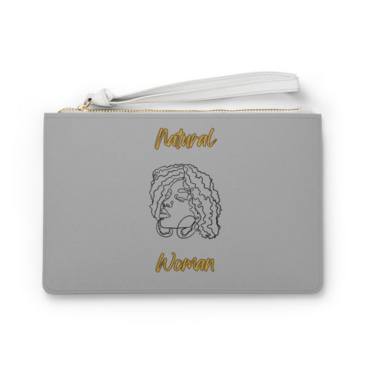Natural Woman Naturally Me (BL) Clutch Bag LIGHT GREY
