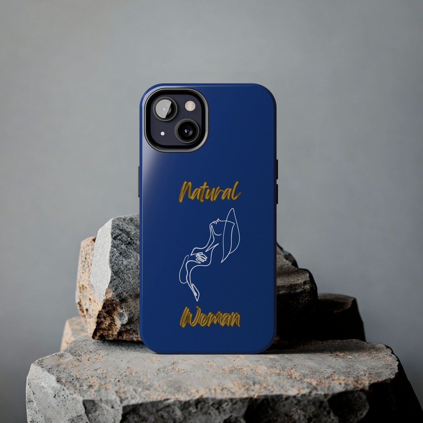 Natural Woman Free (WL)Tough Phone Cases DARK BLUE