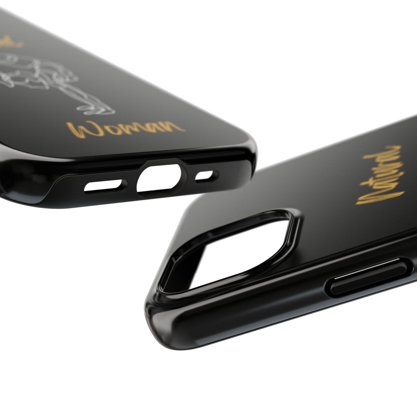 Natural Woman Flexible (WL)Tough Phone Cases BLACK