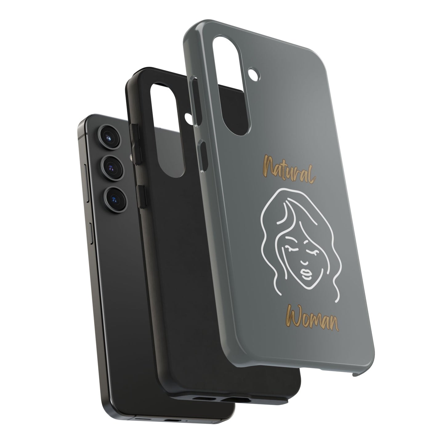 Natural Woman Modest (WL)Tough Phone Cases DARK GREY