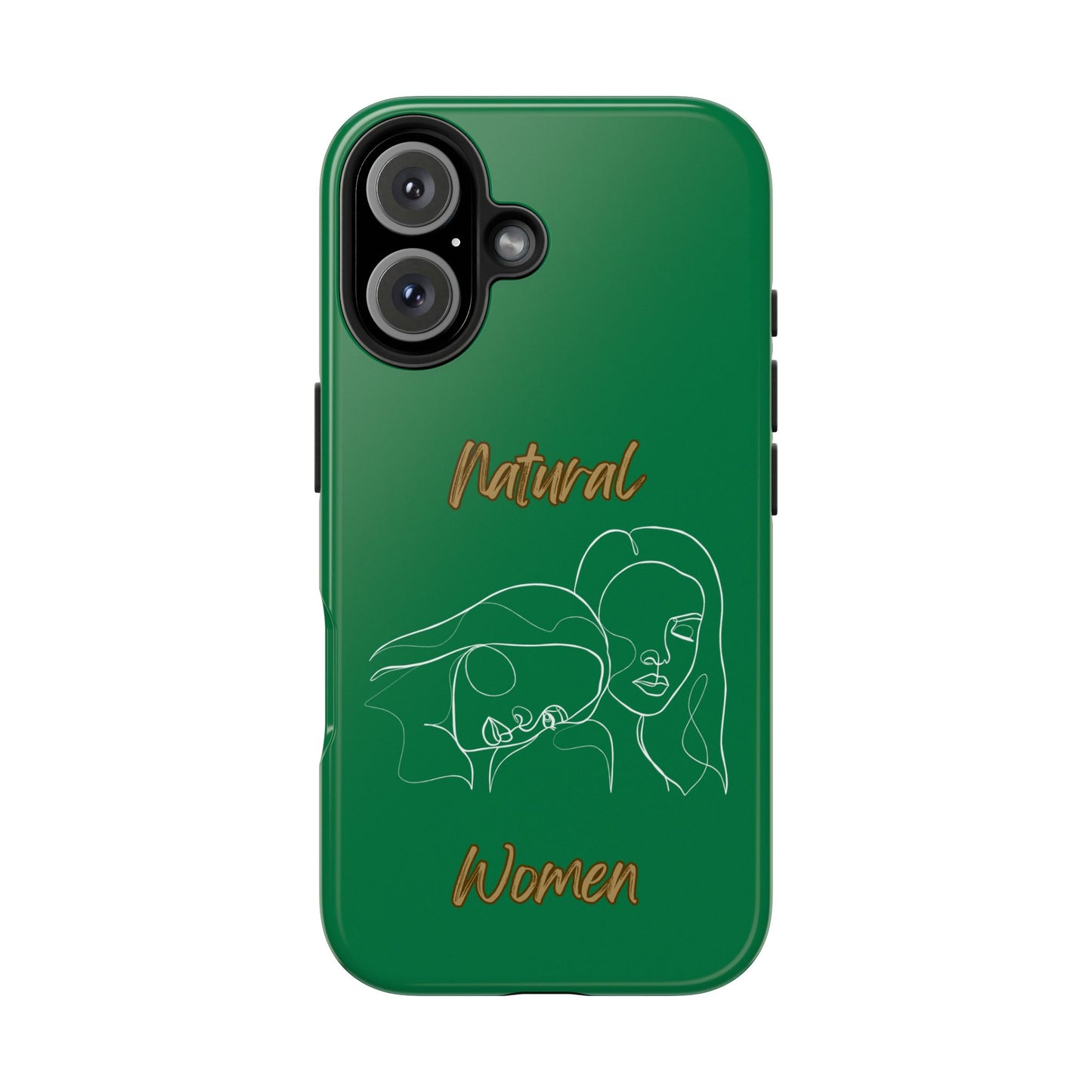 Natural Woman Sisters (WL)Tough Phone Cases DARK GREEN