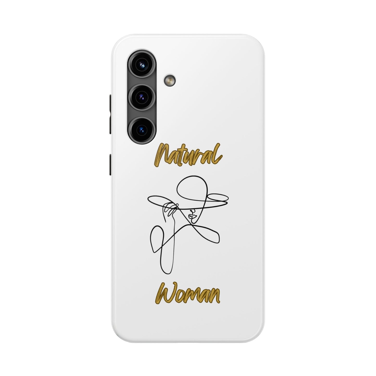 Natural Woman An Original (BL)Tough Phone Cases WHITE