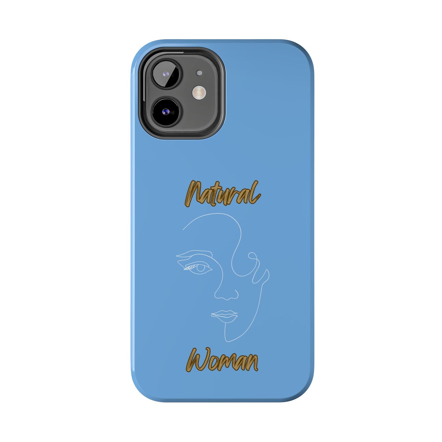 Natural Woman Looking (WL) Tough Phone Cases LIGHT BLUE
