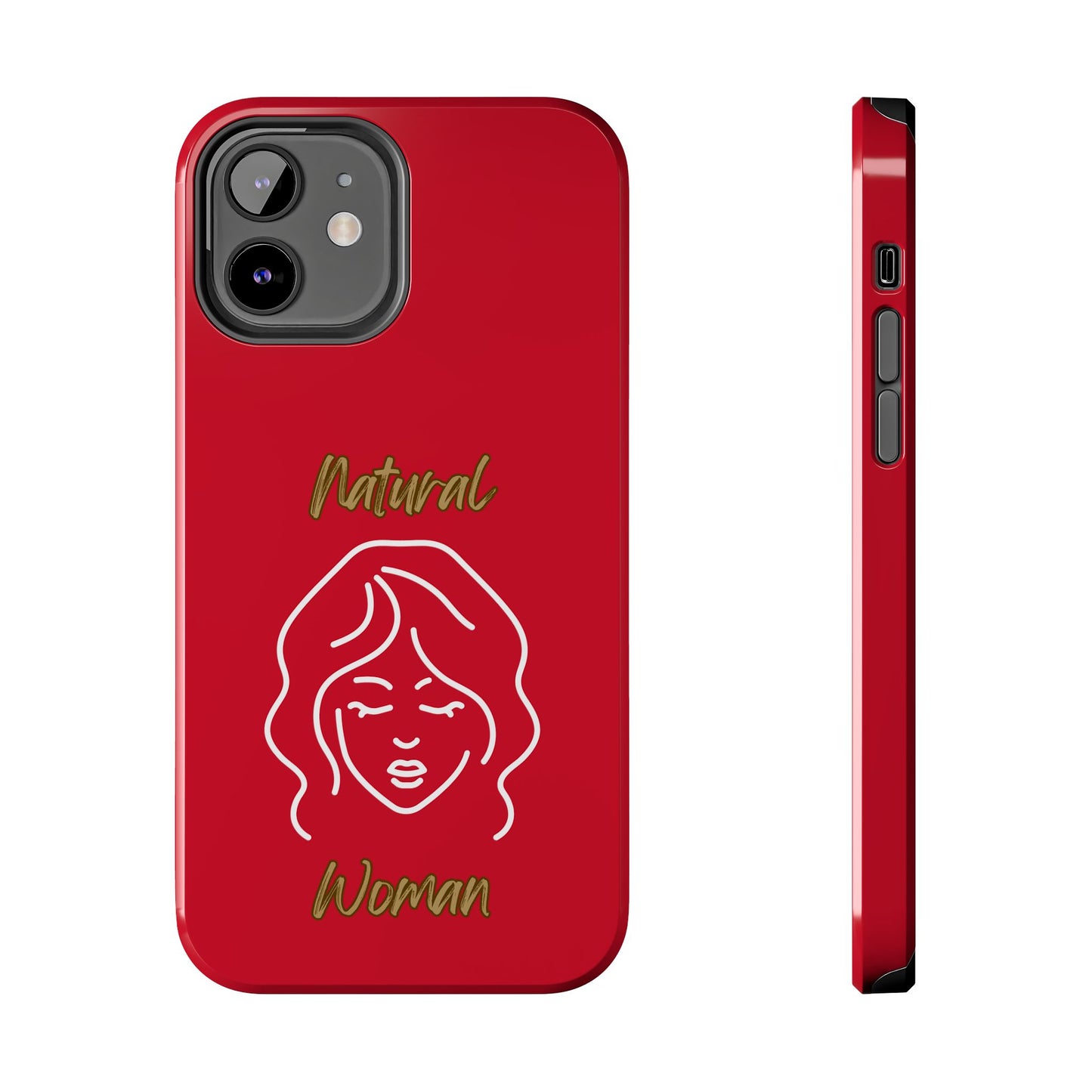 Natural Woman Modest (WL)Tough Phone Cases DARK RED