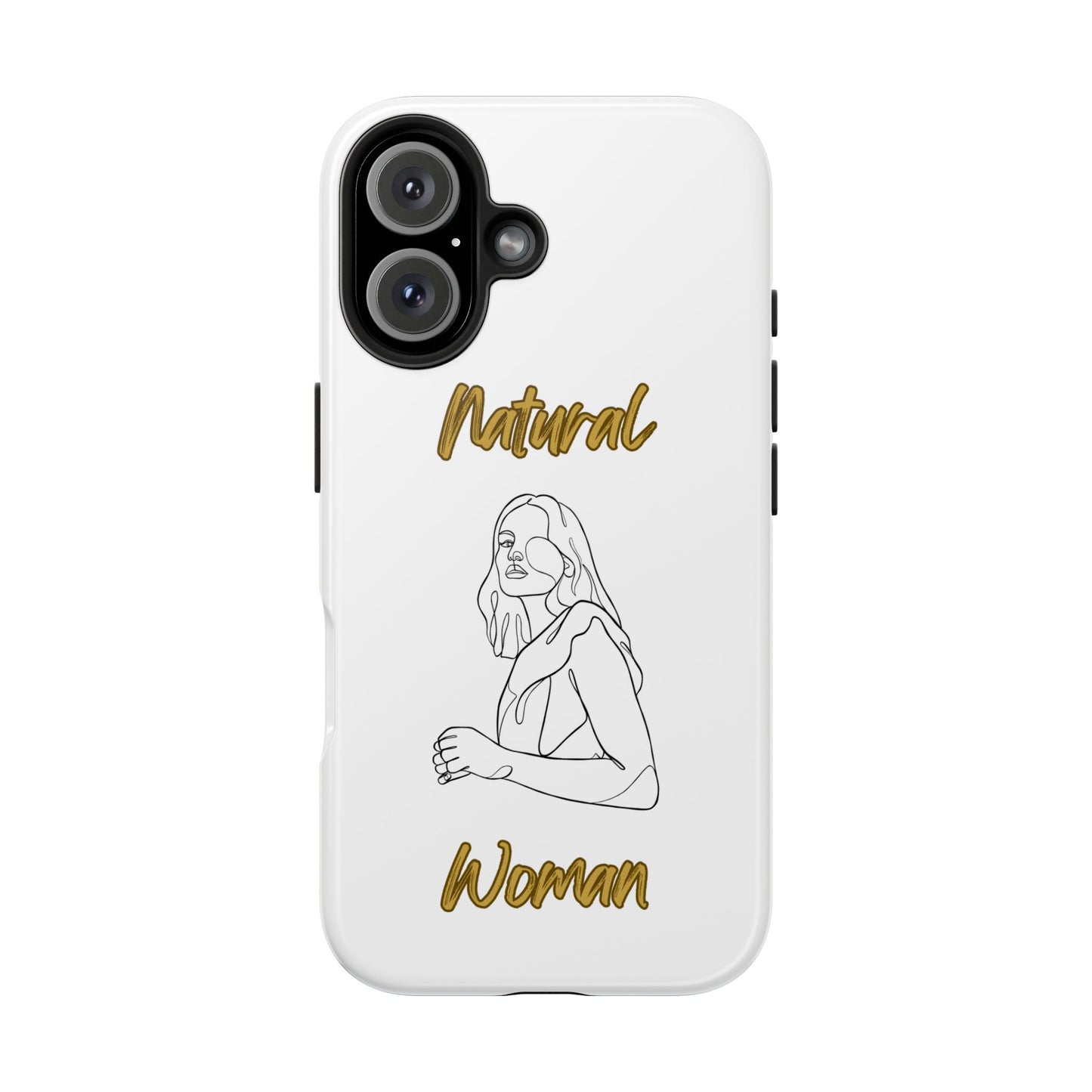 Natural Woman Care Free (BL)Tough Phone Cases WHITE
