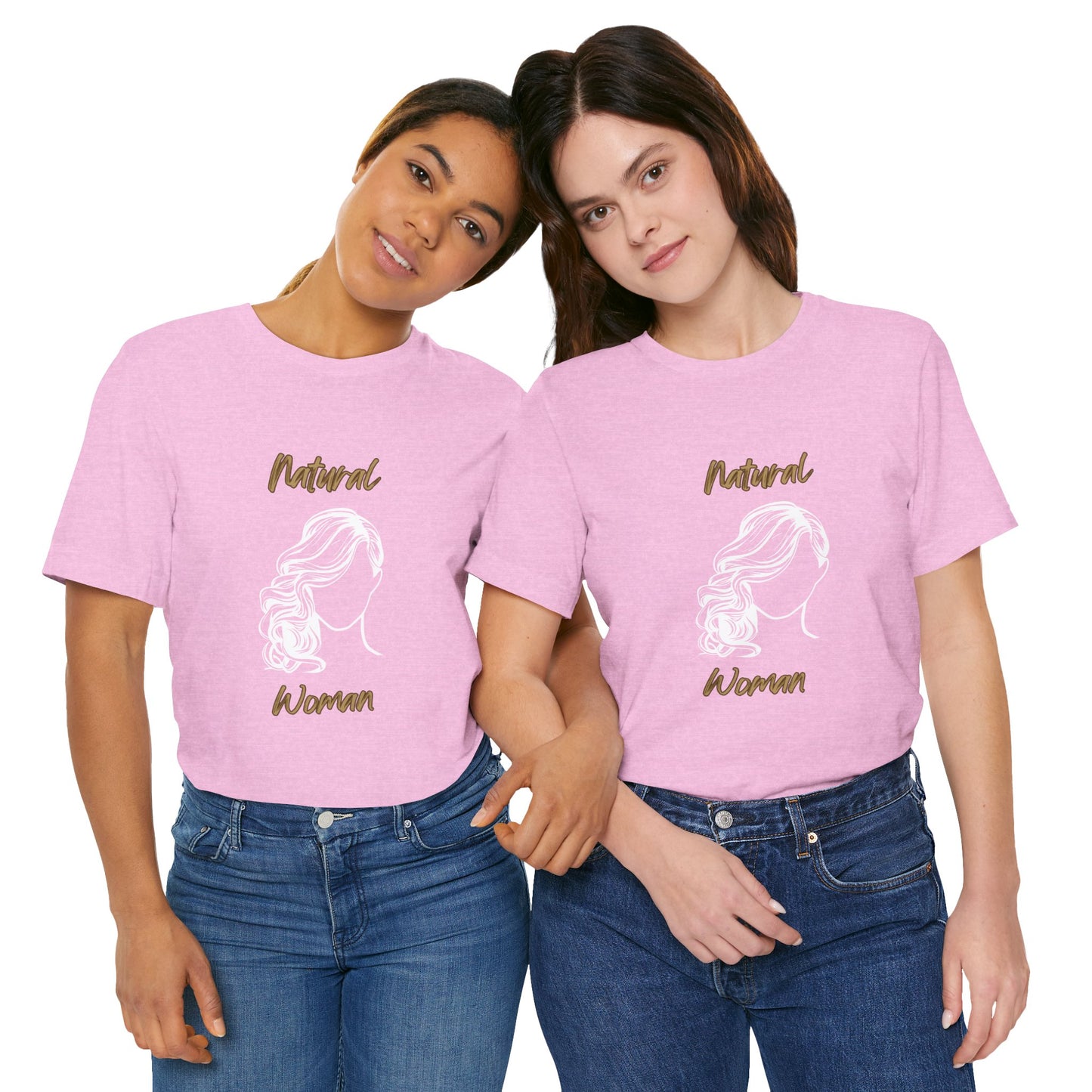 Natural Woman Long Curl (WL) Short Sleeve T-Shirt
