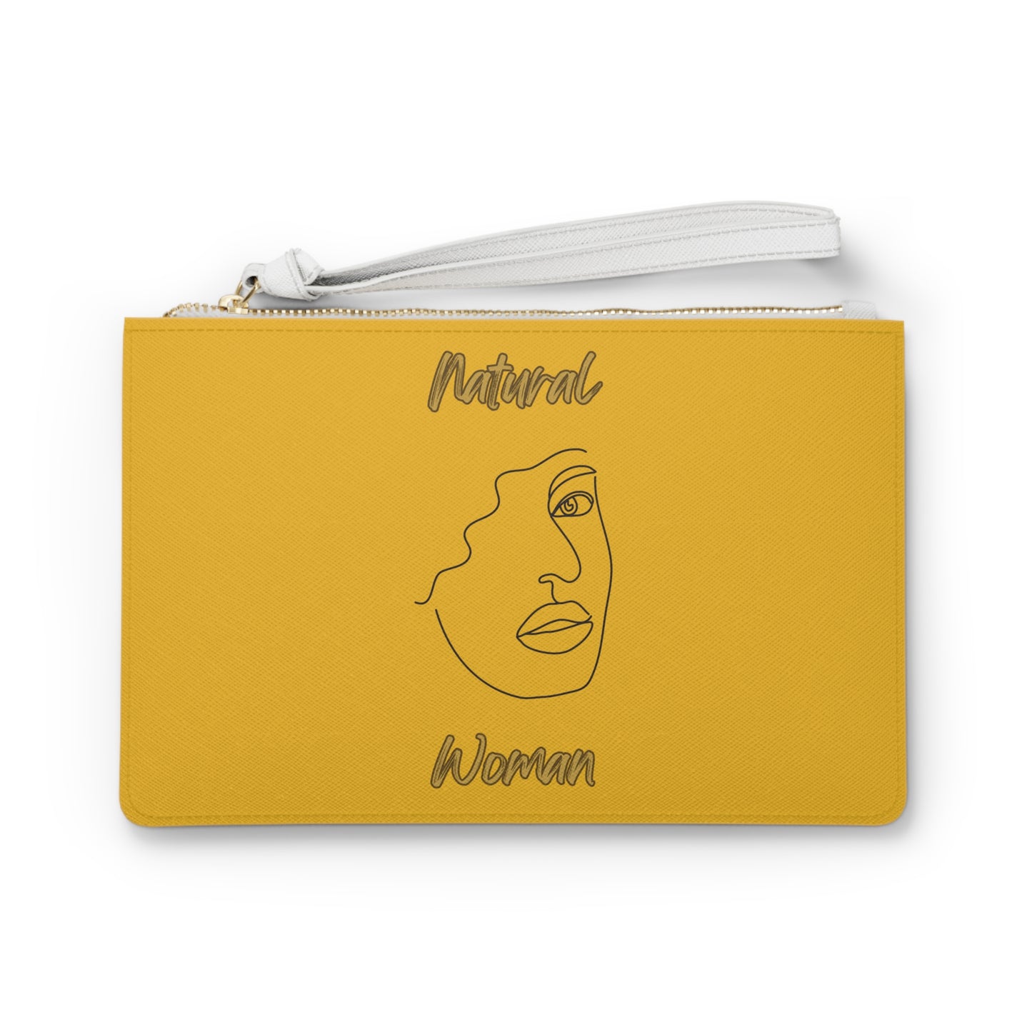 Natural Woman Peekaboo (BL) Clutch Bag YELLOW
