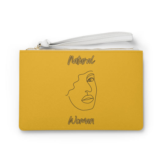 Natural Woman Peekaboo (BL) Clutch Bag YELLOW