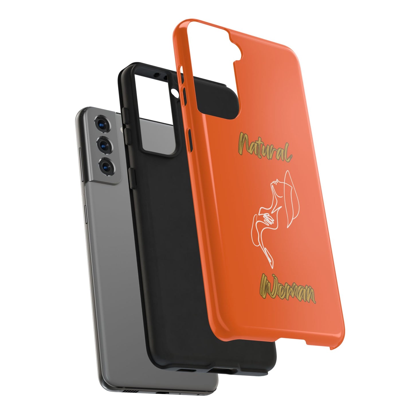 Natural Woman Free (WL)Tough Phone Cases ORANGE