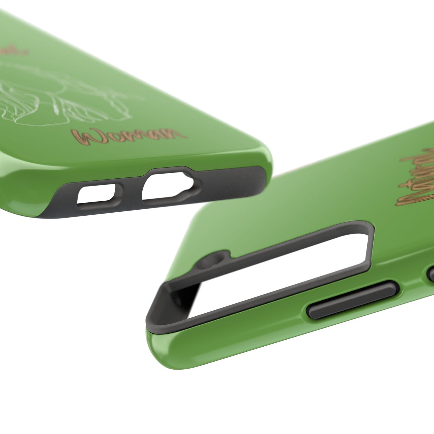 Natural Woman Relaxed (WL) Tough Phone Cases GREEN