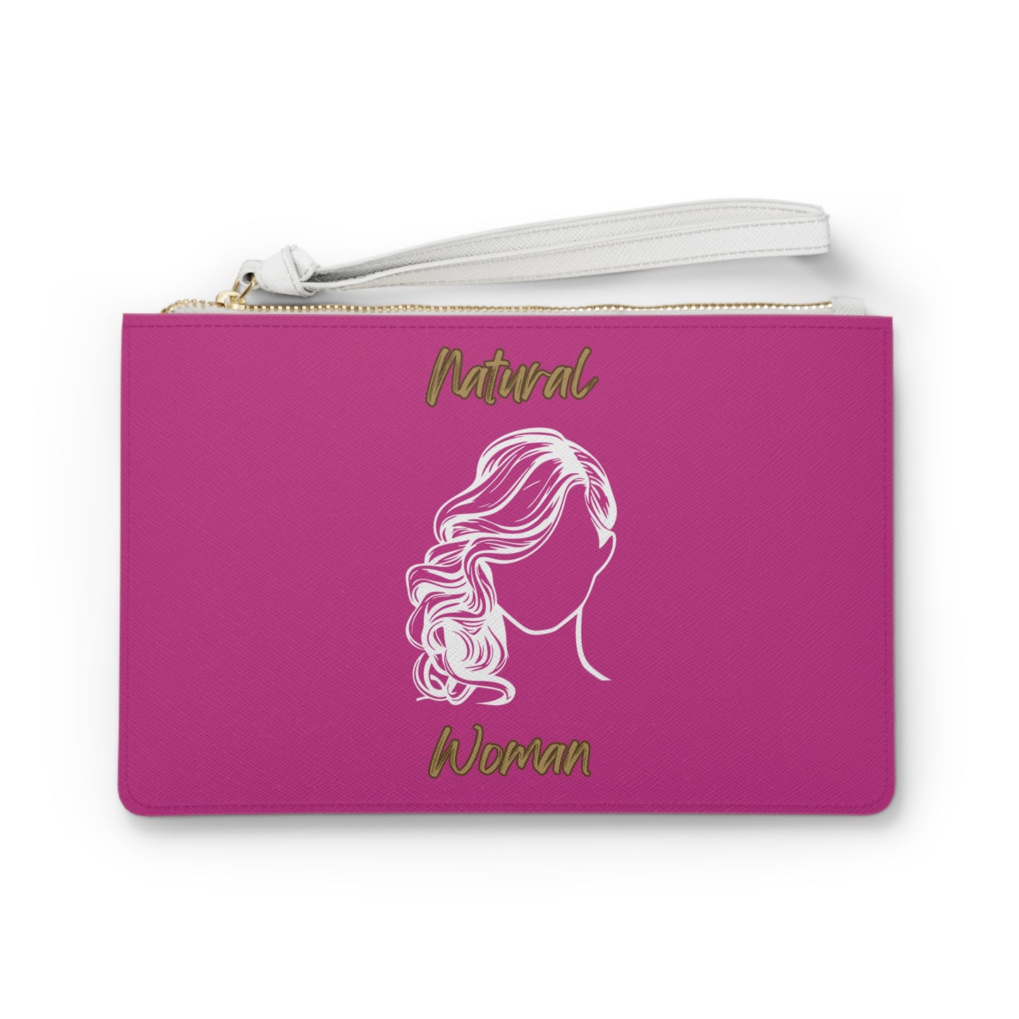 Natural Woman Long Curl (WL) Clutch Bag PINK