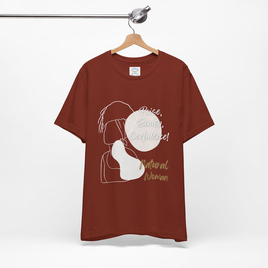 Natural Woman Puff (WL) Short Sleeve T-Shirt