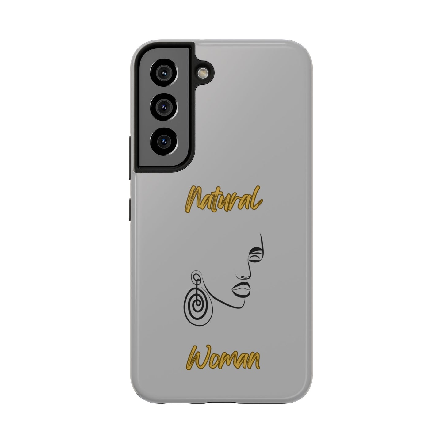Natural Woman Music In My Soul (BL)Tough Phone Cases LIGHT GREY