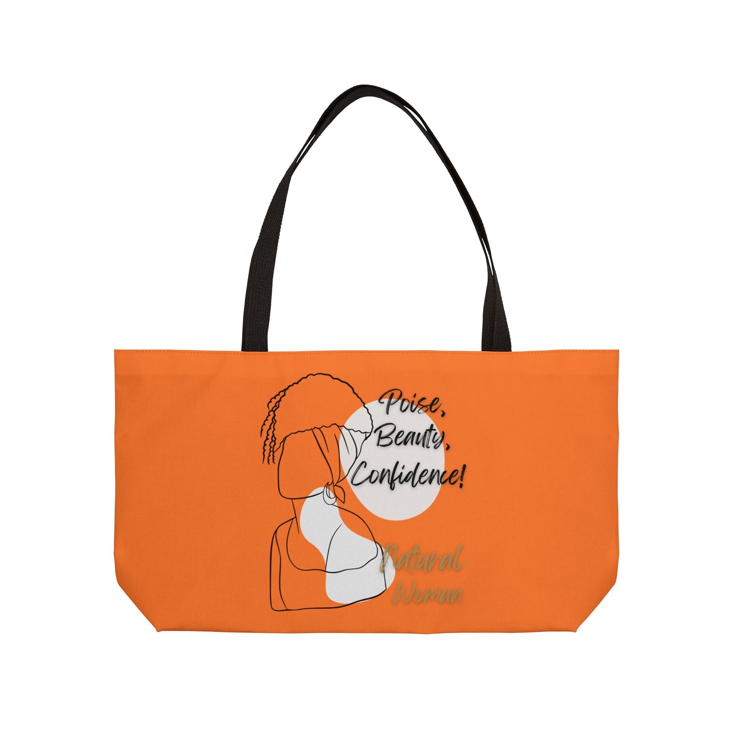 Natural Woman Puff (BL) Weekender Tote Bag CRUSTA