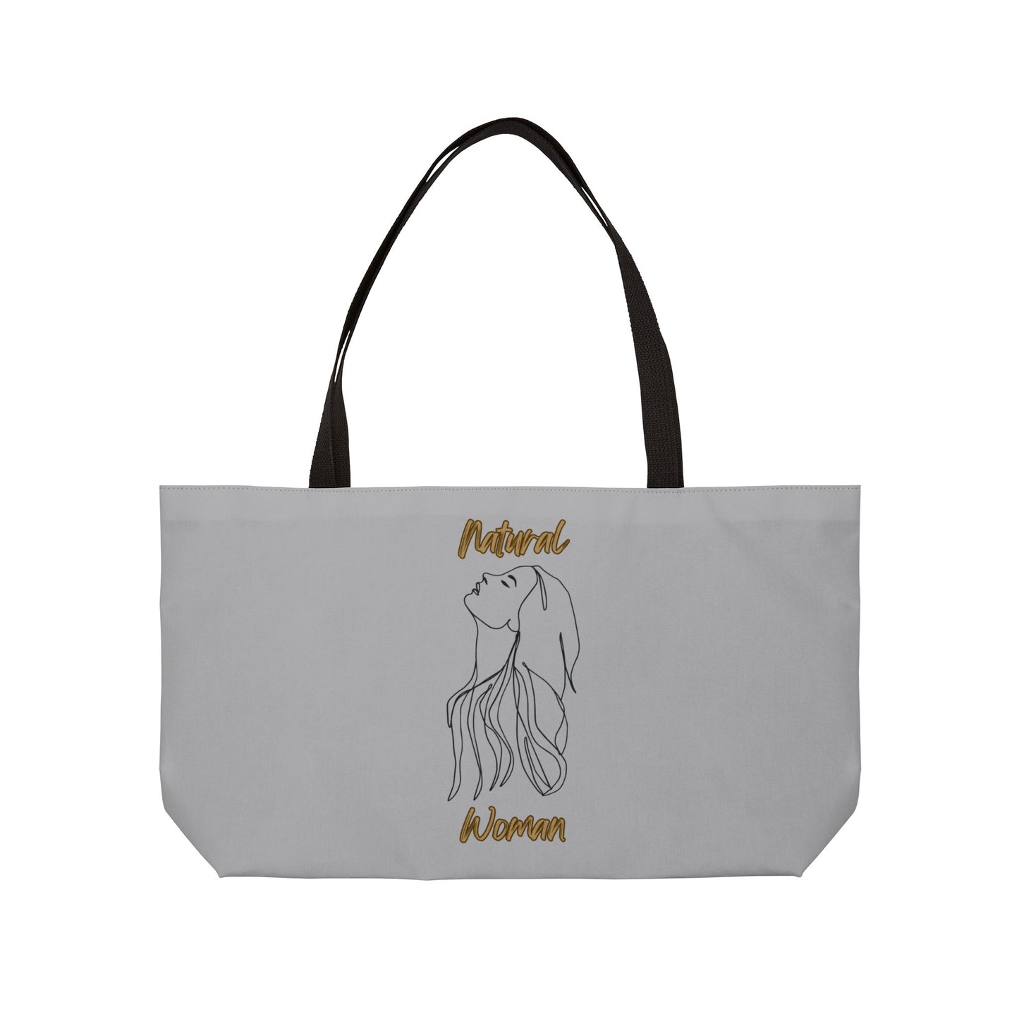 Natural Woman Appreciation (BL) WeekenderTote Bag LIGHT GREY