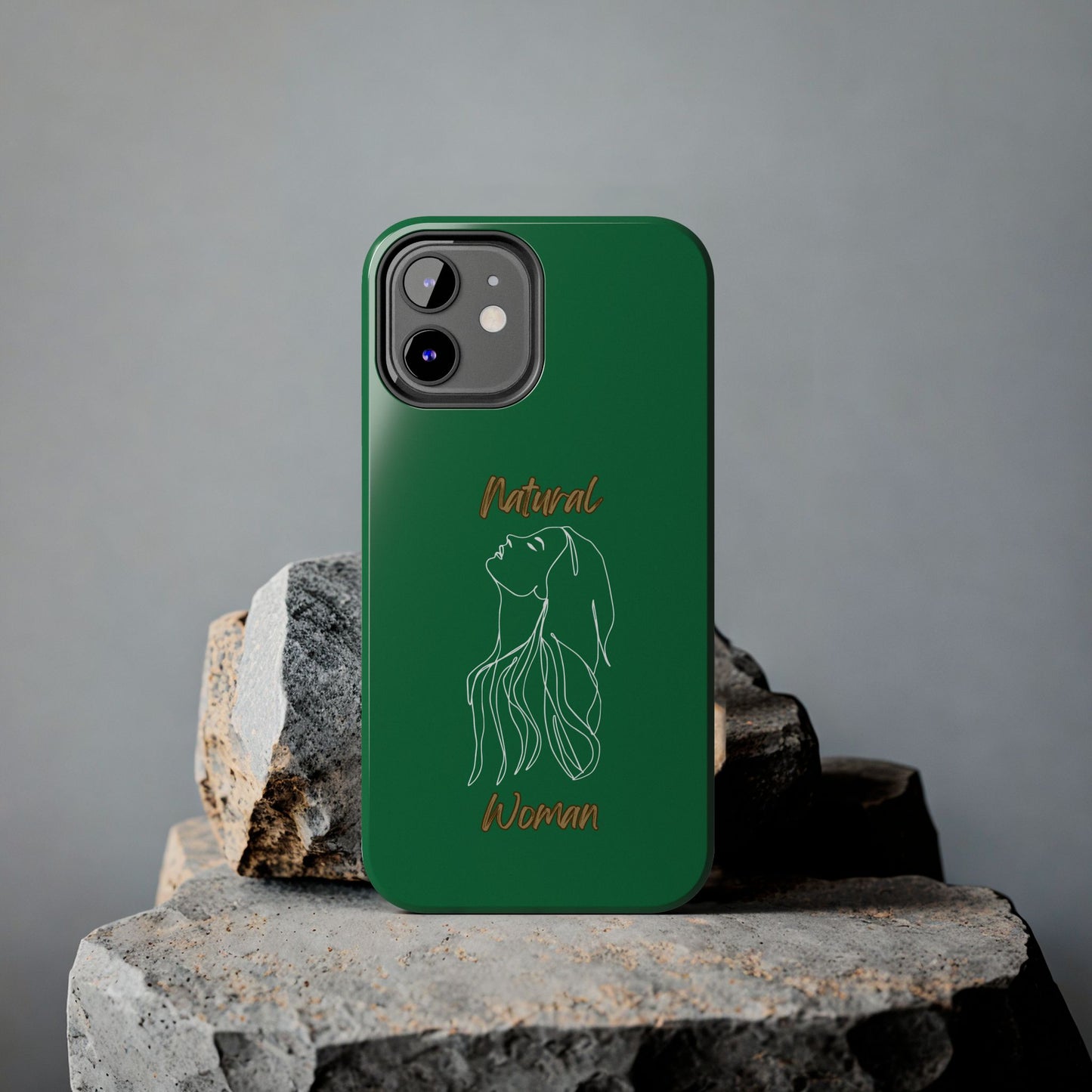 Natural Woman Appreciation (WL)Tough Phone Cases DARK GREEN